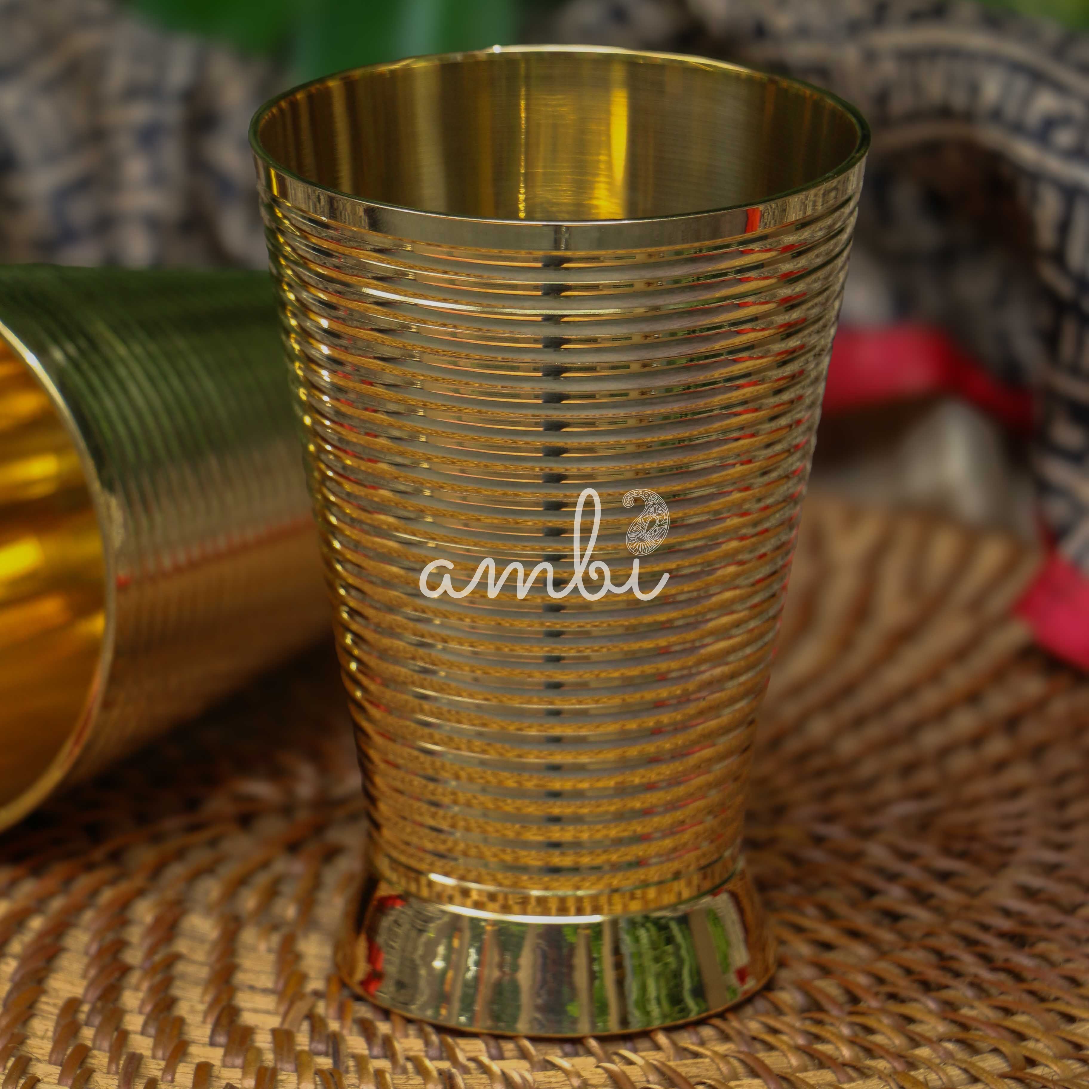 Ambi Pure Brass Designer Glass