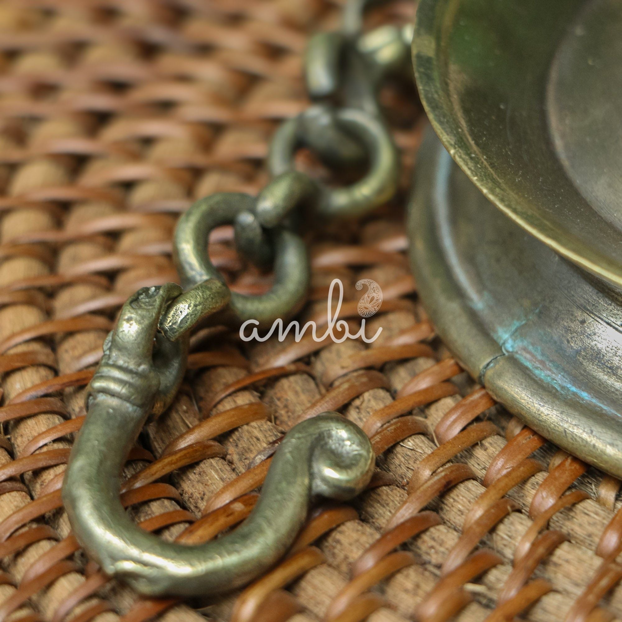 Ambi Pure Brass True Vintage Brass Diya