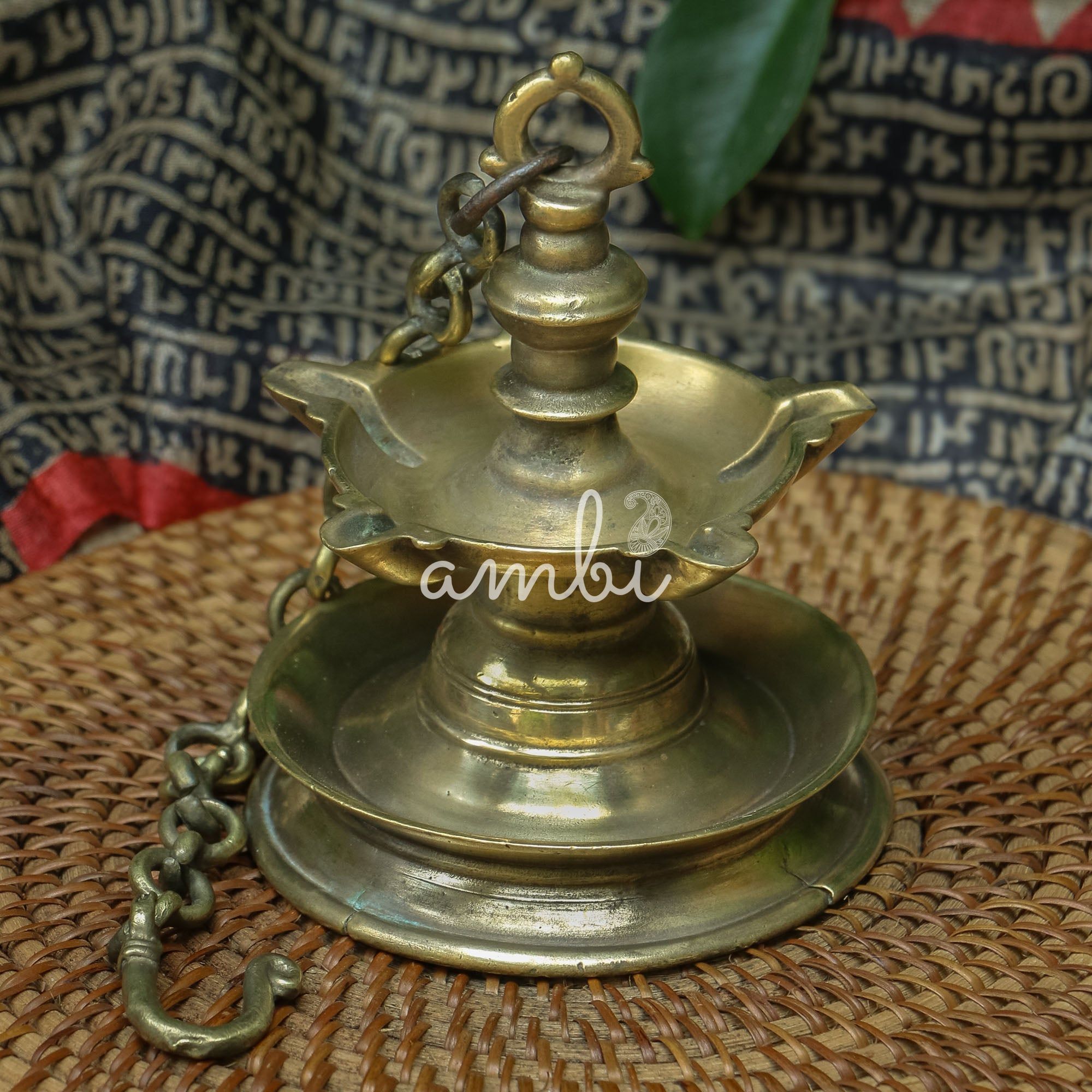 Ambi Pure Brass True Vintage Brass Diya