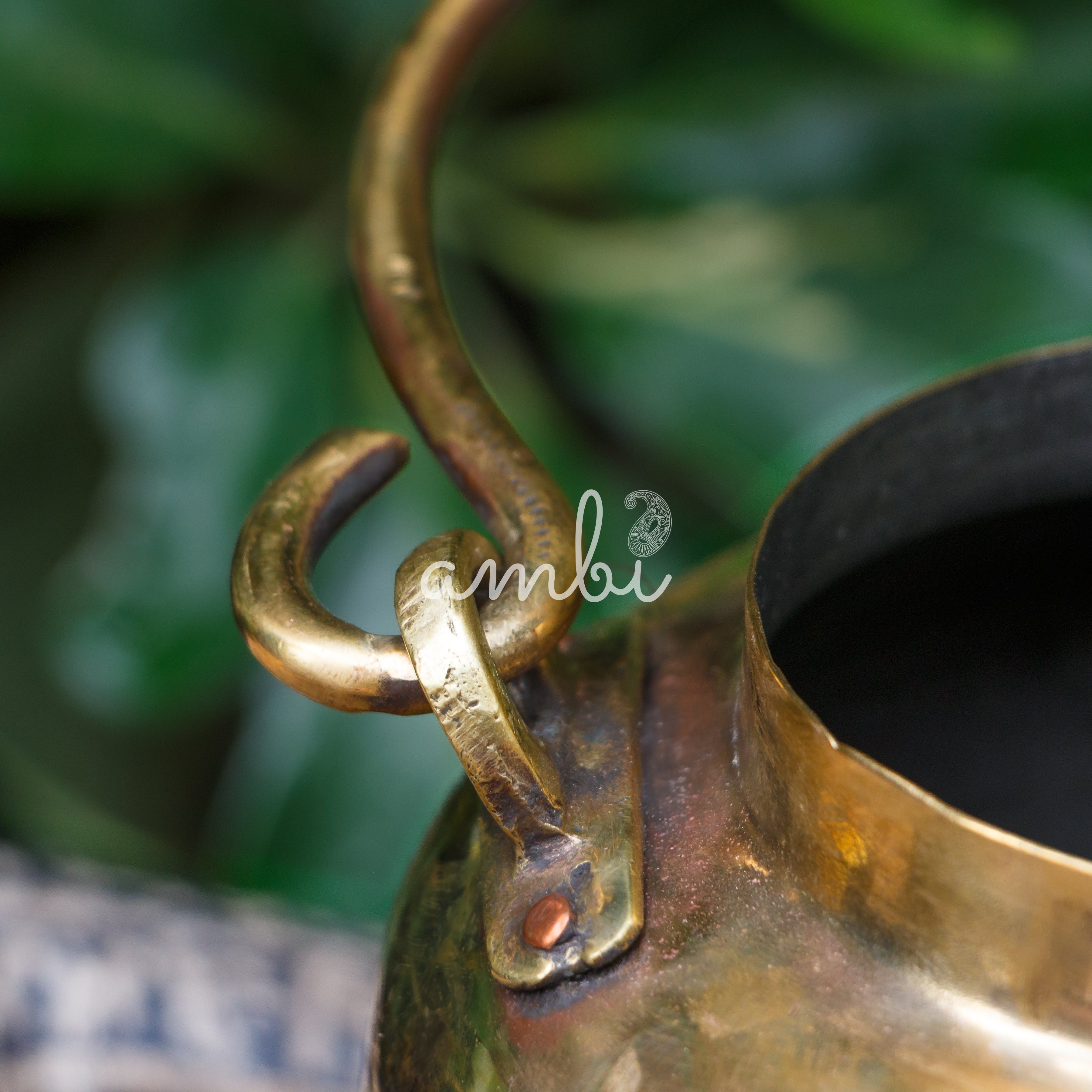 Ambi Vintage Brass Bharani / Bharani Storage Box