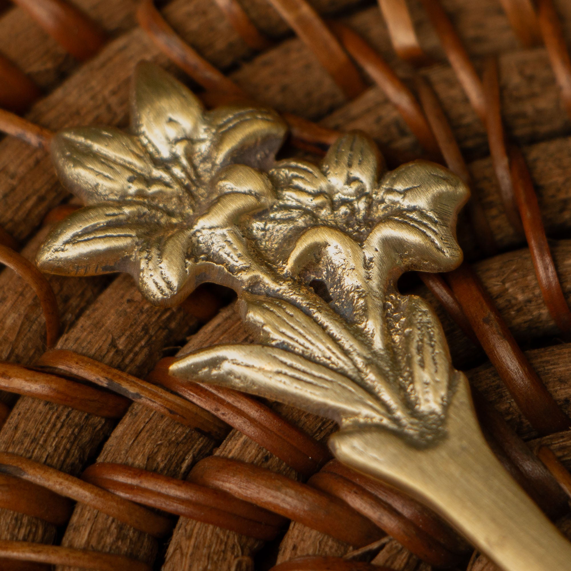 Flower Head Small Spoons - Set of 2