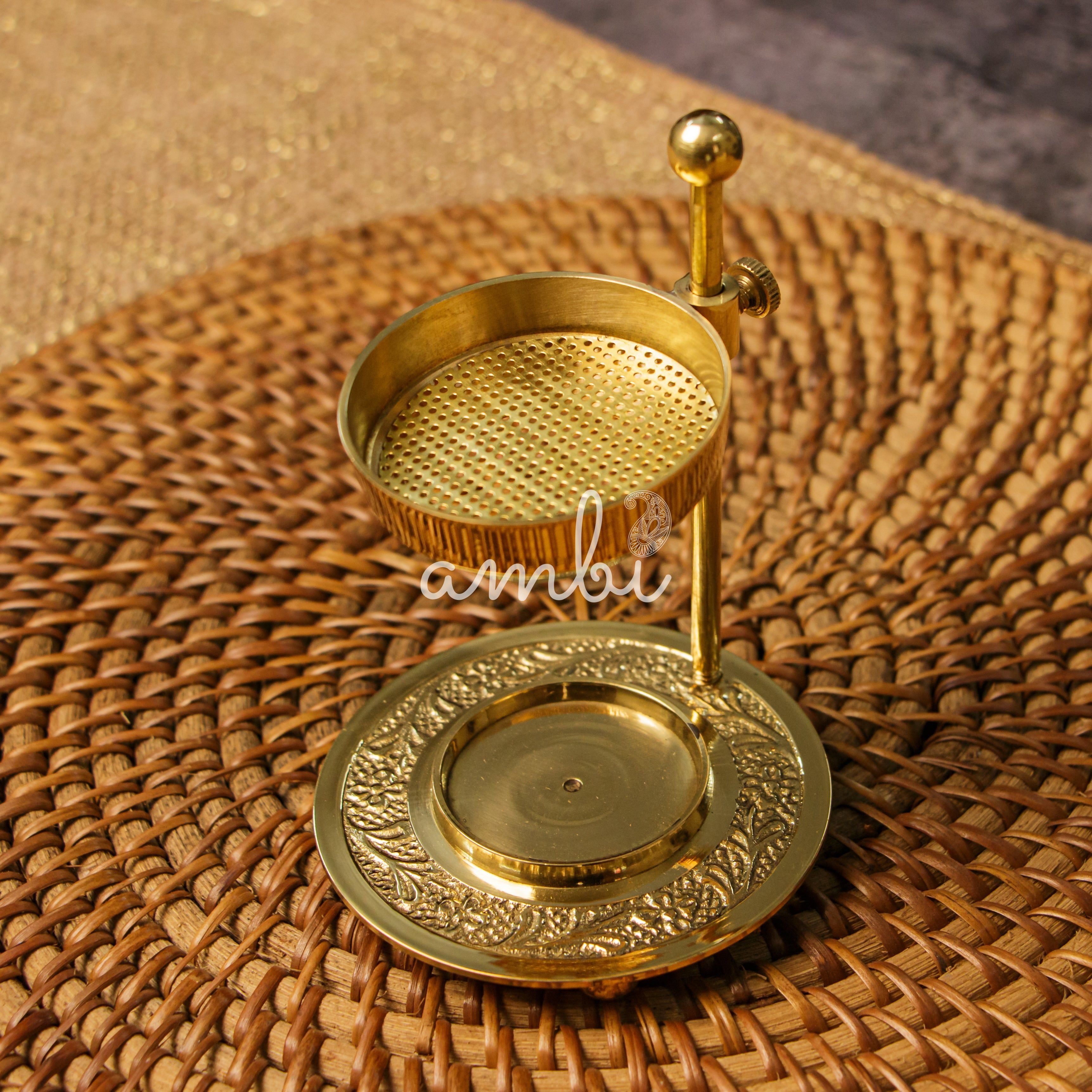 Ambi Pure Brass Kapoor / Incense Burner - Small