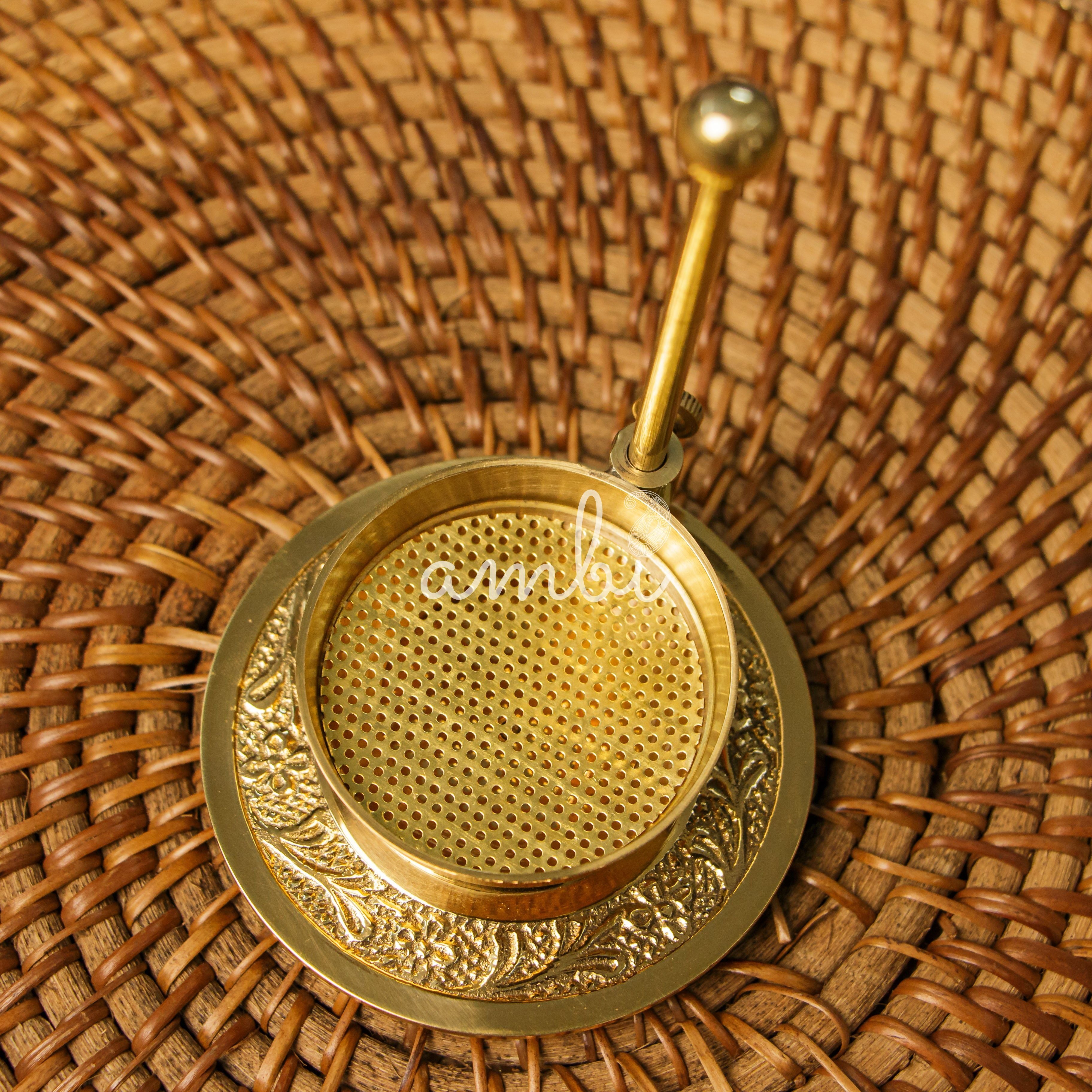 Ambi Pure Brass Kapoor / Incense Burner - Small