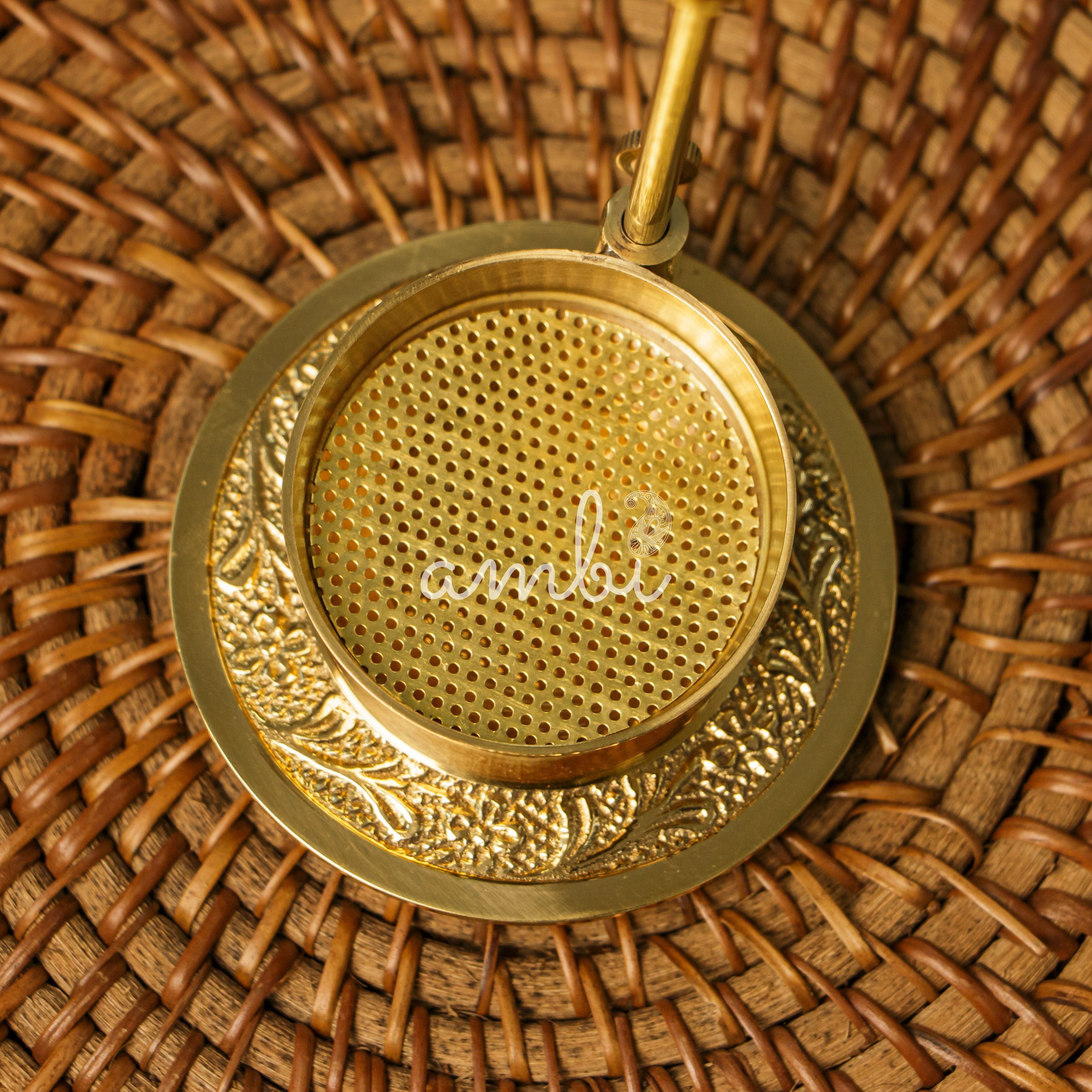 Ambi Pure Brass Kapoor / Incense Burner - Small