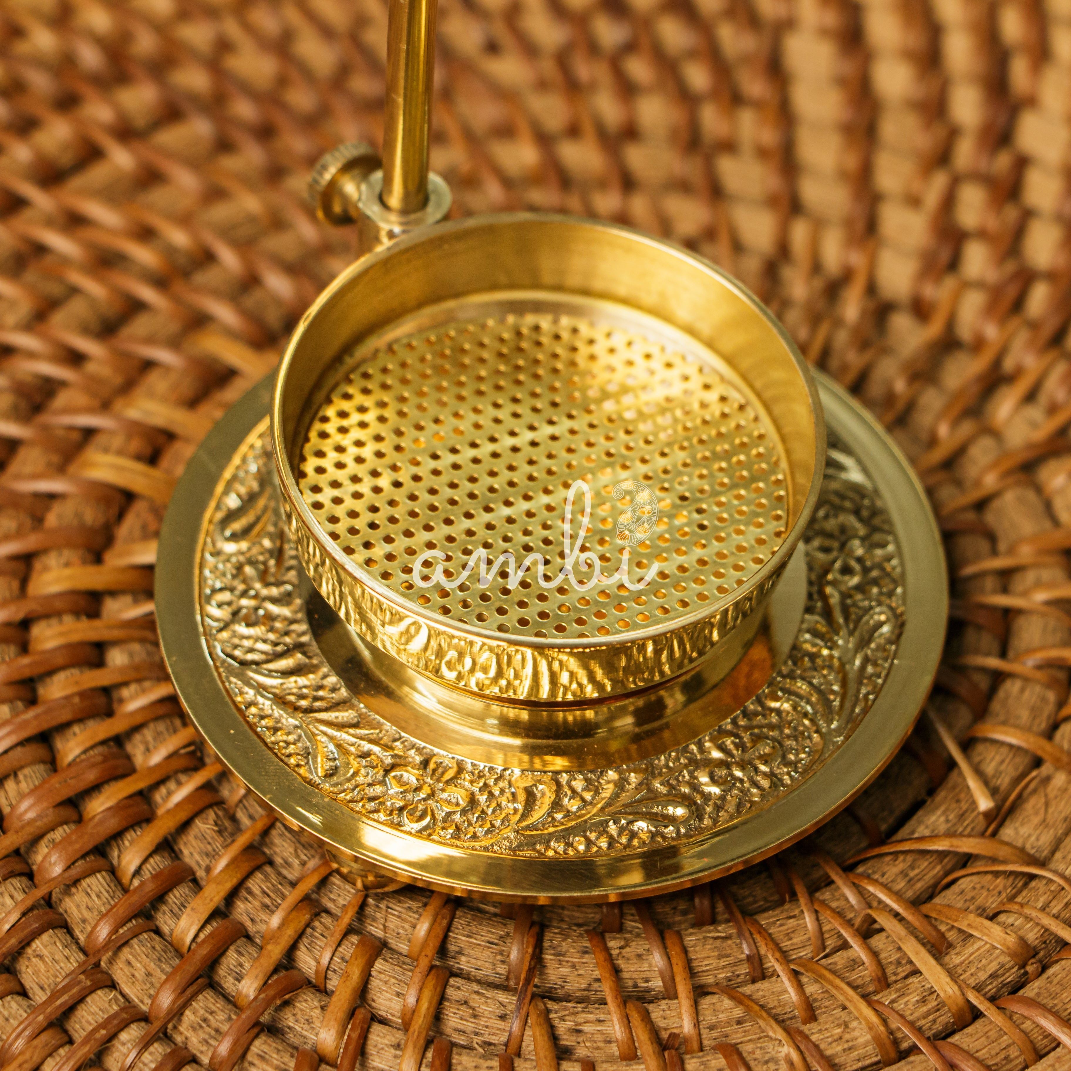 Ambi Pure Brass Kapoor / Incense Burner - Small
