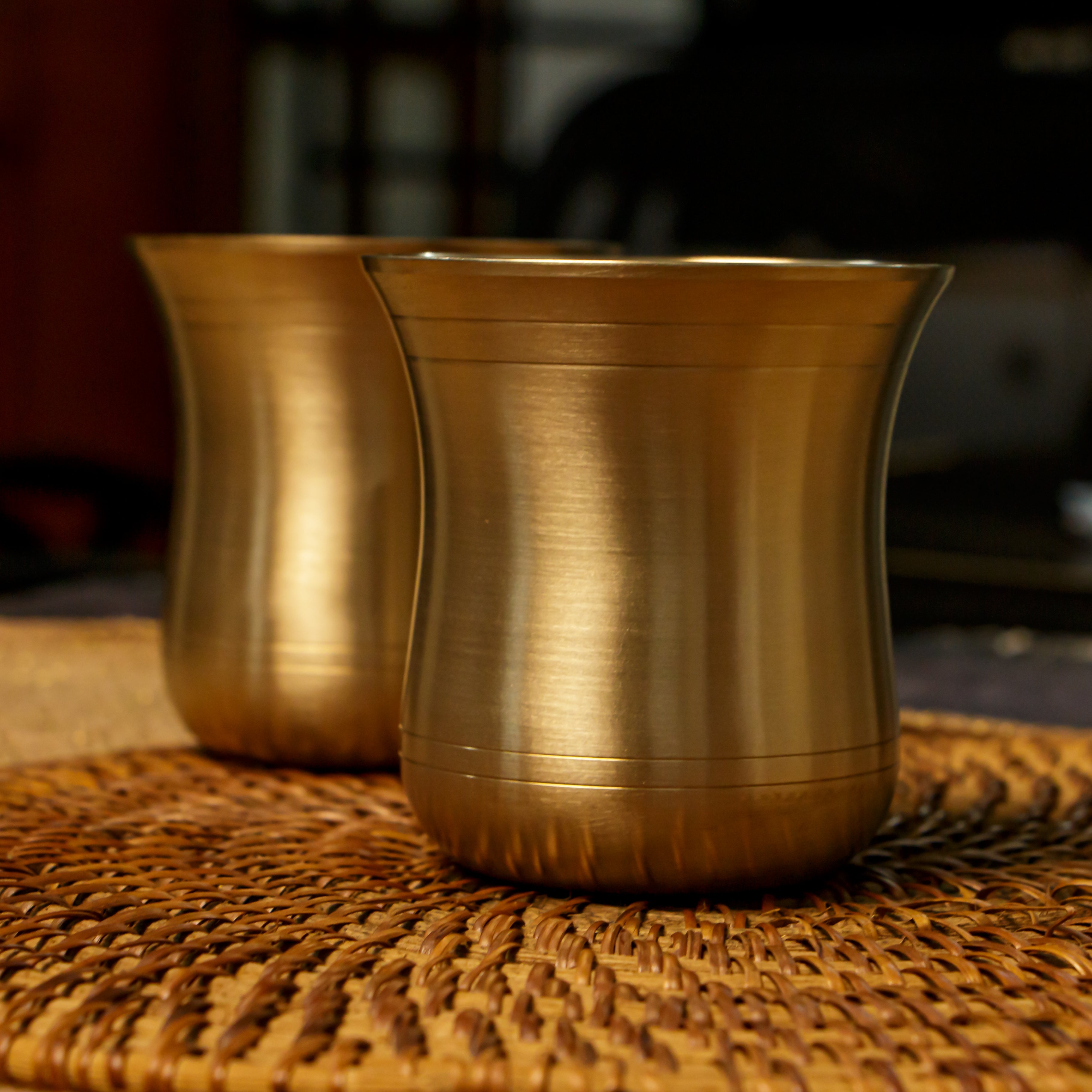 Ambi Heirloom Lead Free Kansa Lota Glass — A Traditional Legacy (275 ML)