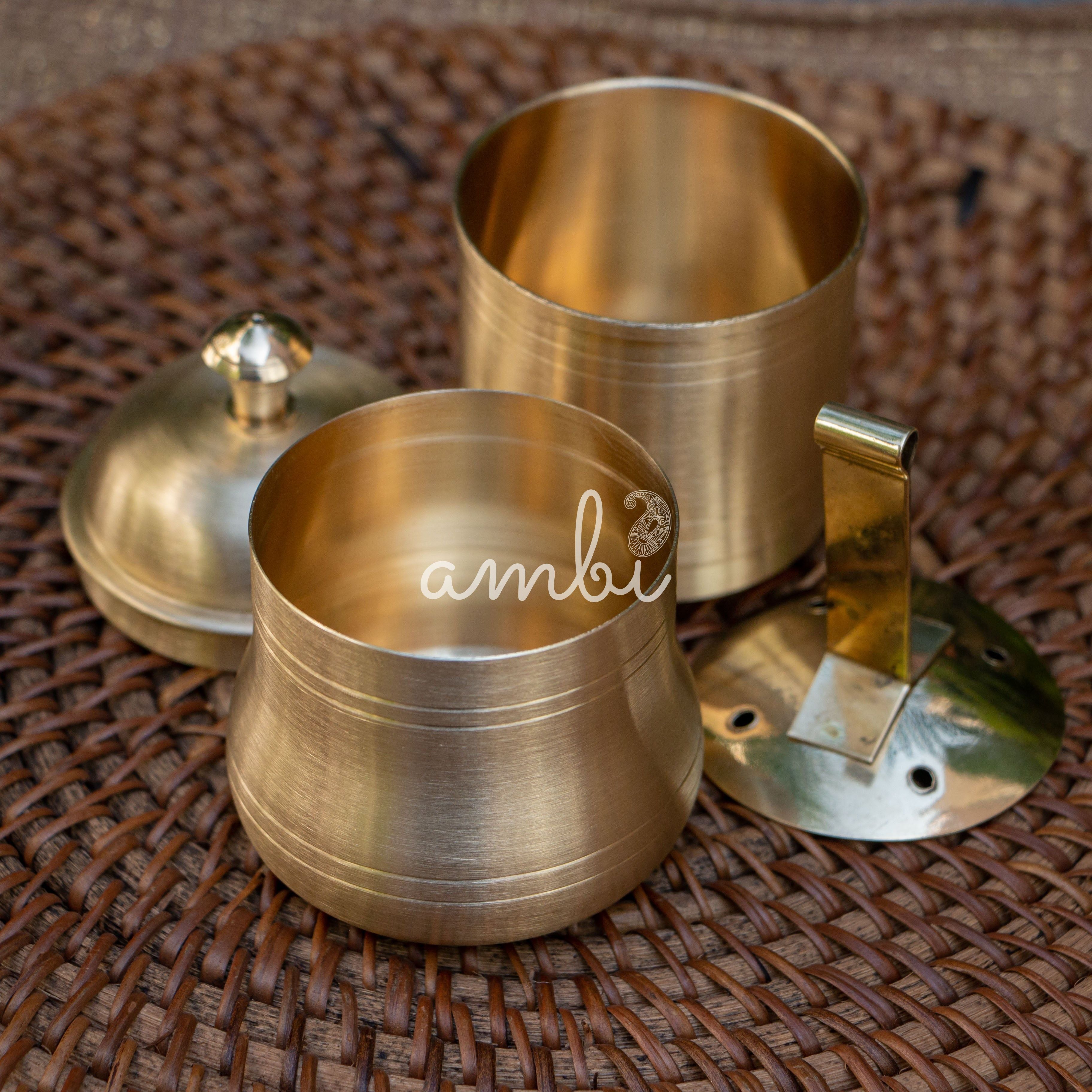Ambi 100% Pure Brass Coffee Filter