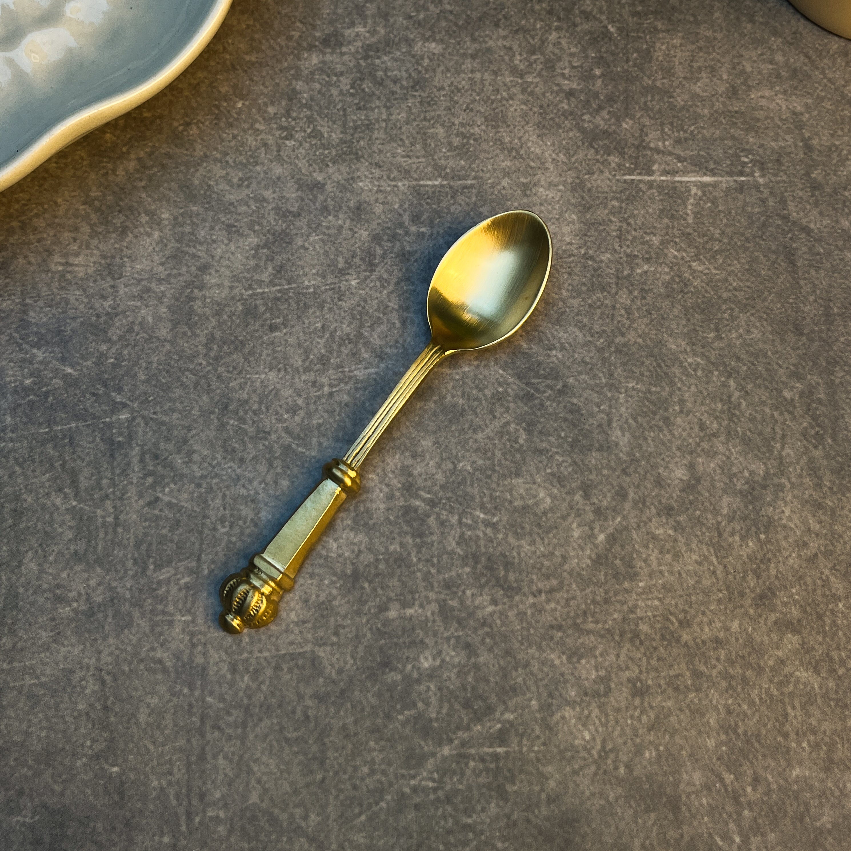 AMBI Exquisite Brass Tea / Coffee Spoon Set of 2