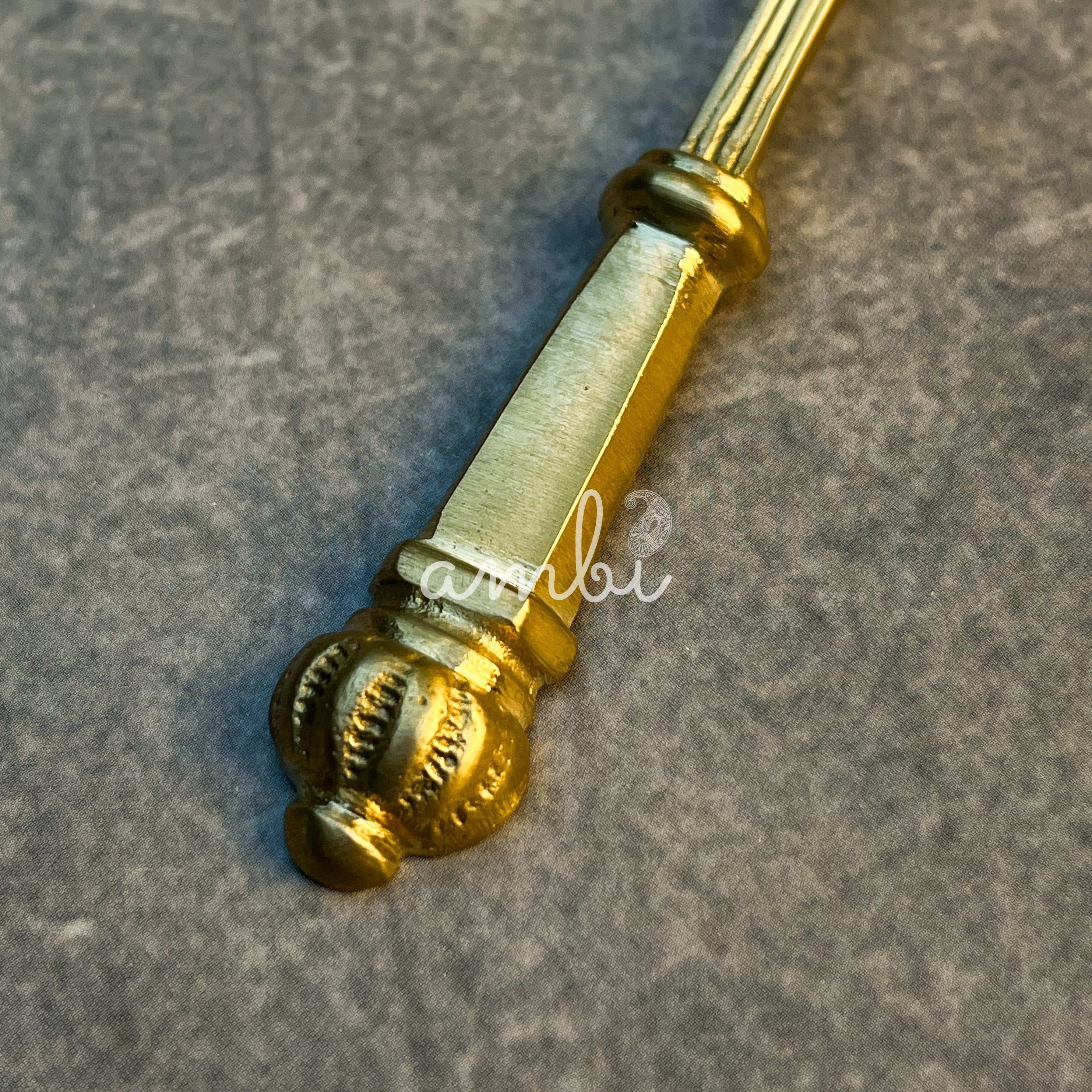 AMBI Exquisite Brass Tea / Coffee Spoon Set of 2