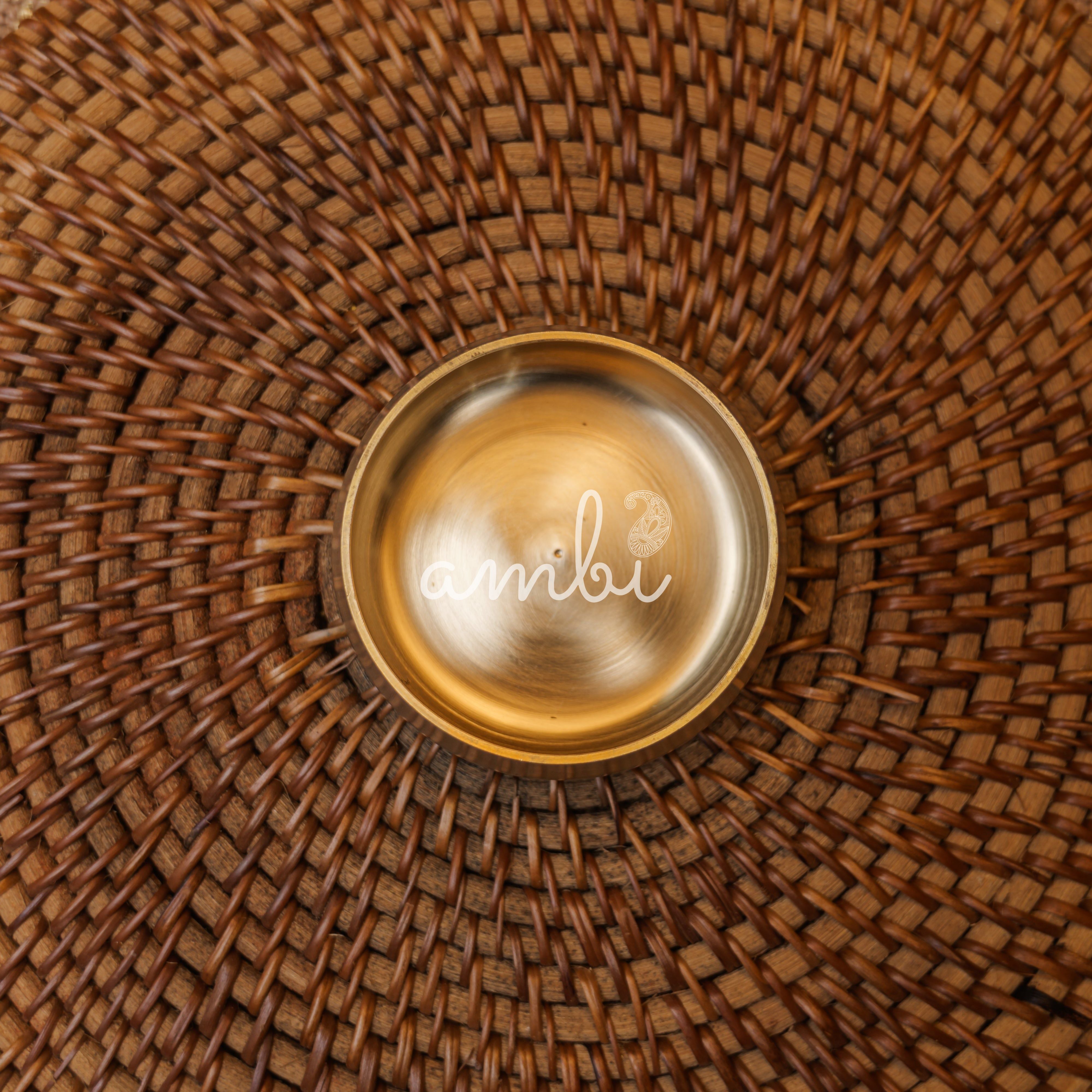 AMBI 100% Lead Free Pure Kansa Katori / Bowl - 2.5 Inches - 65 ML