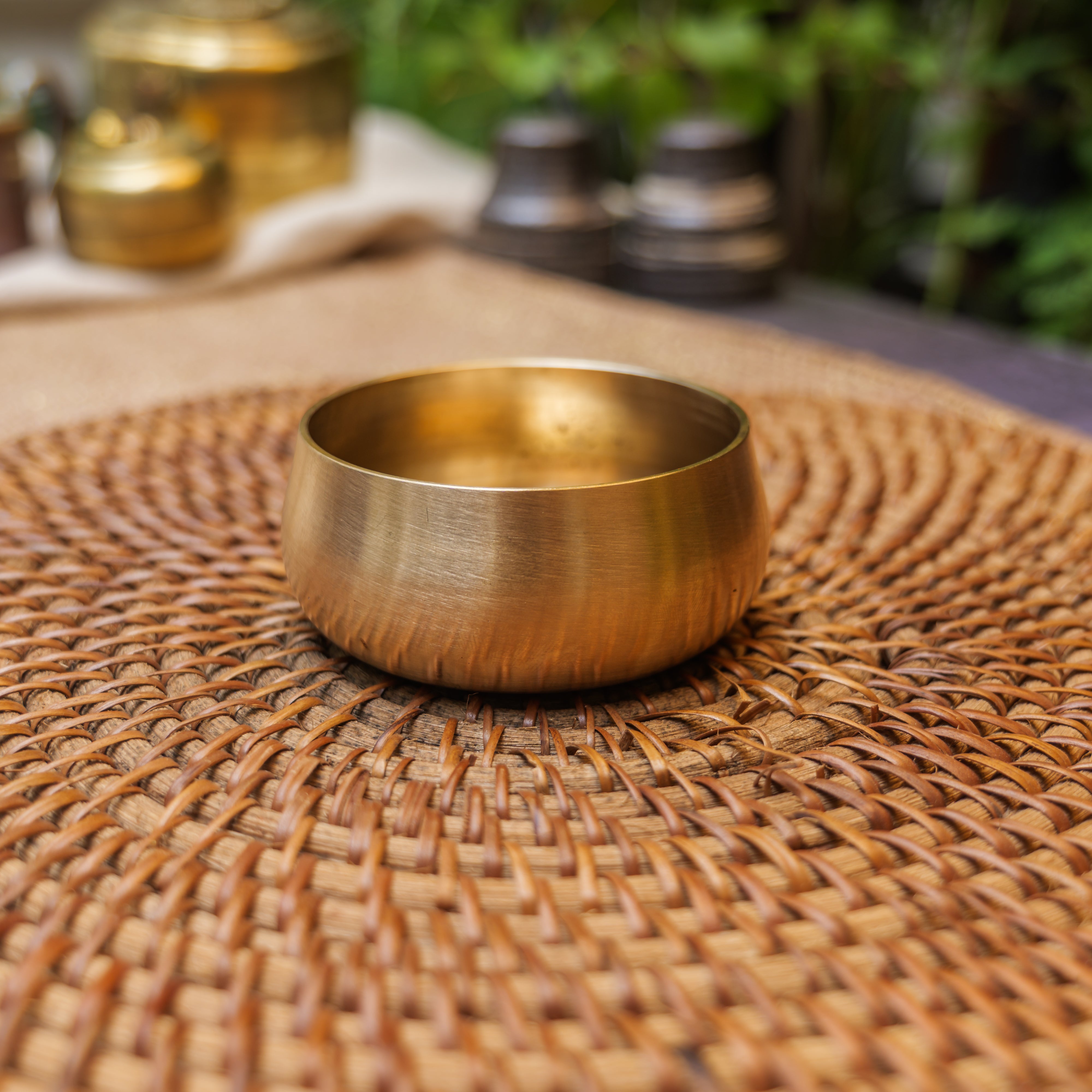 AMBI 100% Lead Free Pure Kansa Katori / Bowl - 2.5 Inches - 65 ML