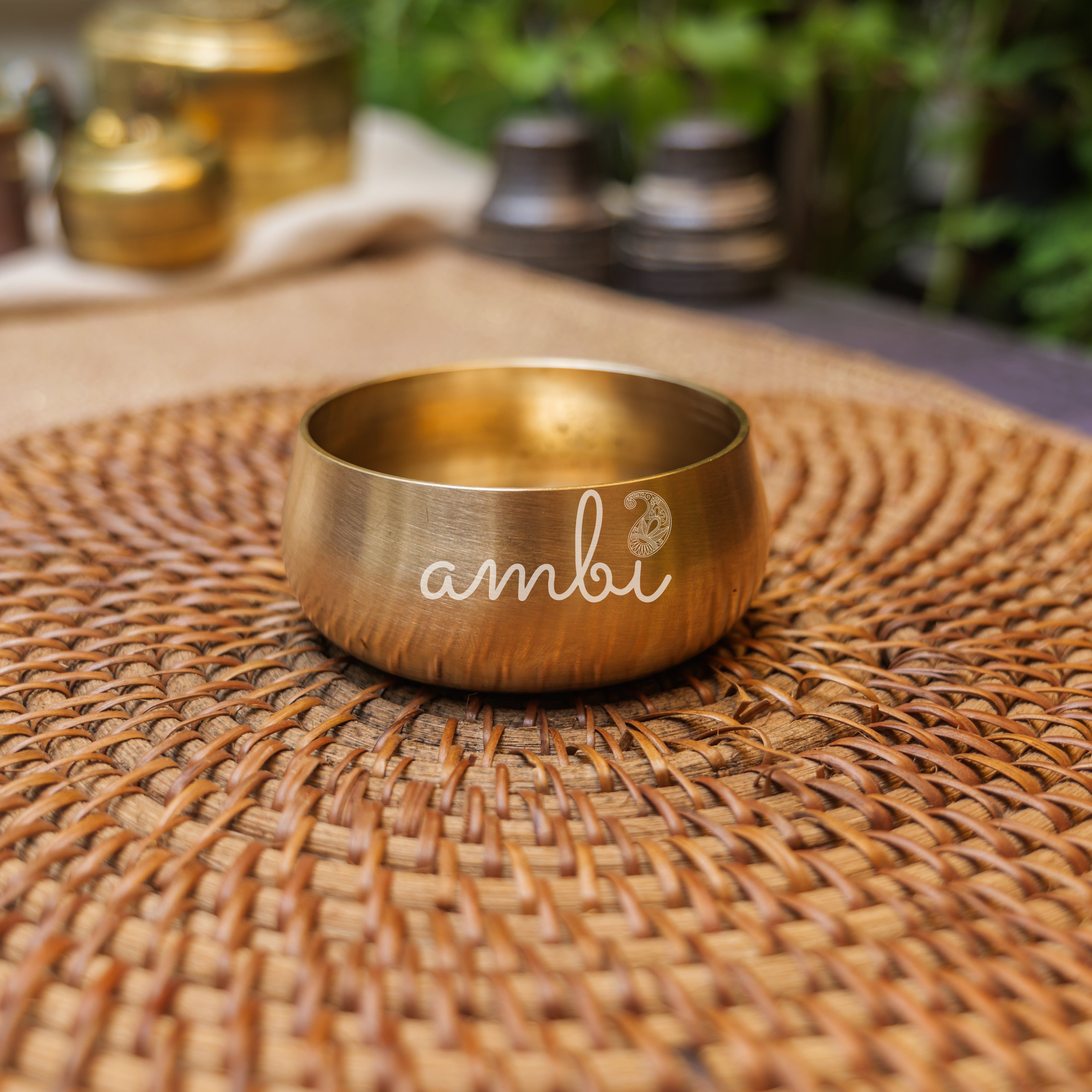 AMBI 100% Lead Free Pure Kansa Katori / Bowl - 2.5 Inches - 65 ML