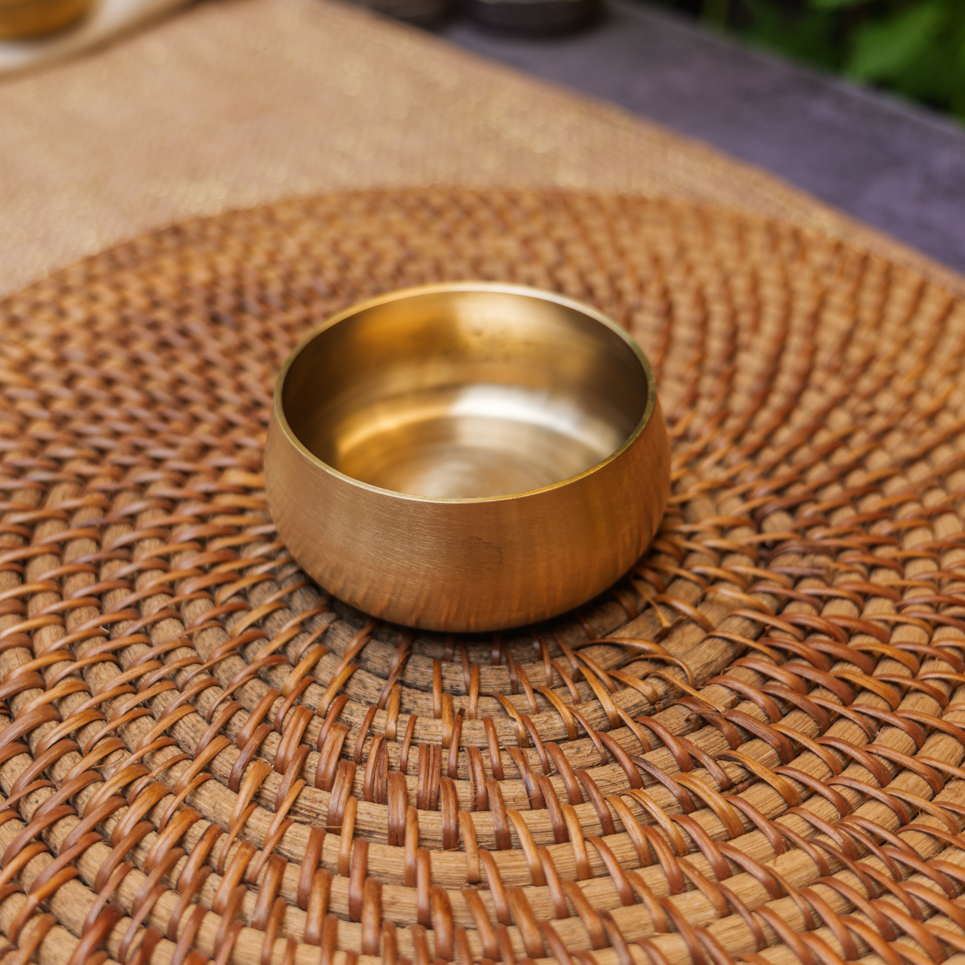 AMBI 100% Lead Free Pure Kansa Katori / Bowl - 2.5 Inches - 65 ML