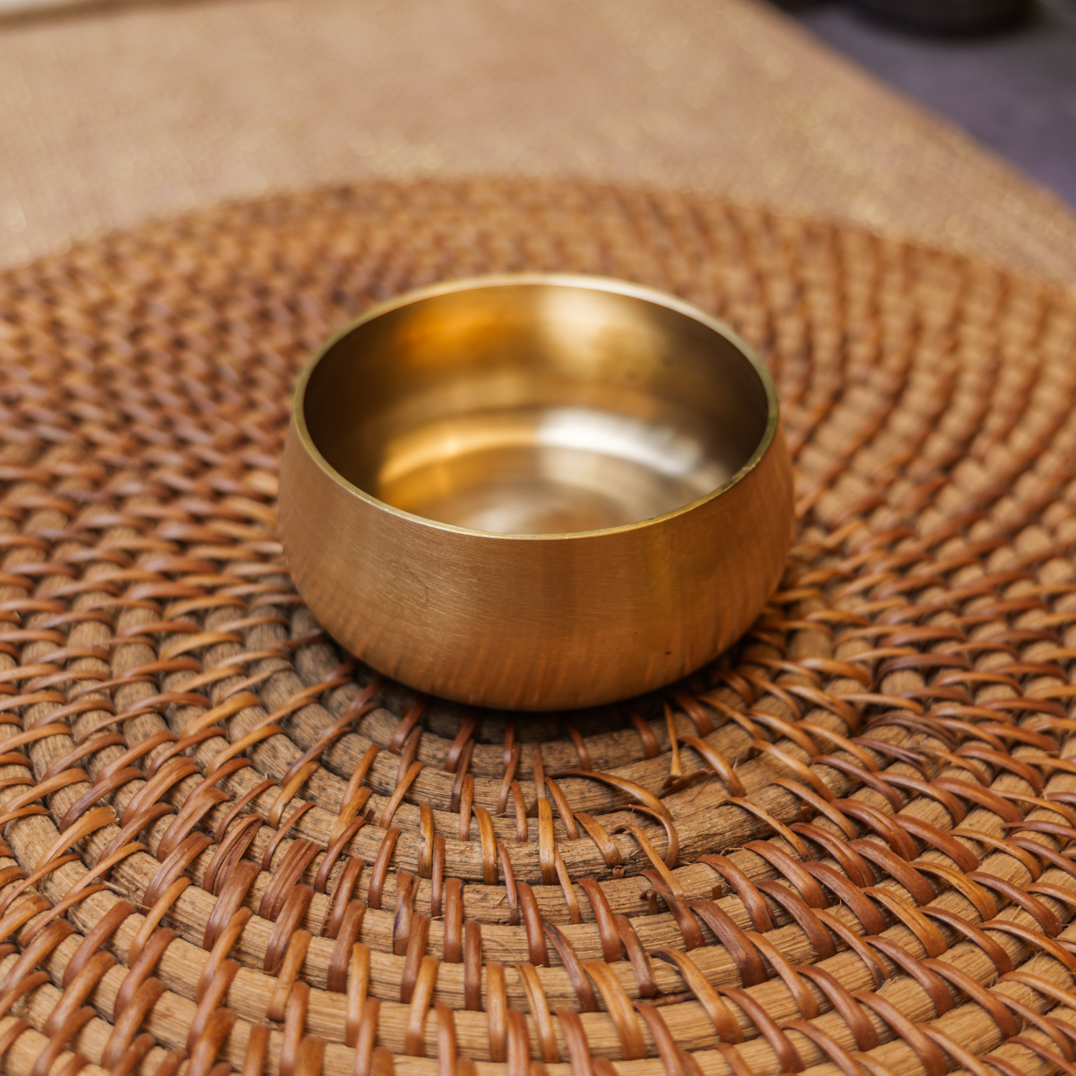 AMBI 100% Lead Free Pure Kansa Katori / Bowl - 2.5 Inches - 65 ML
