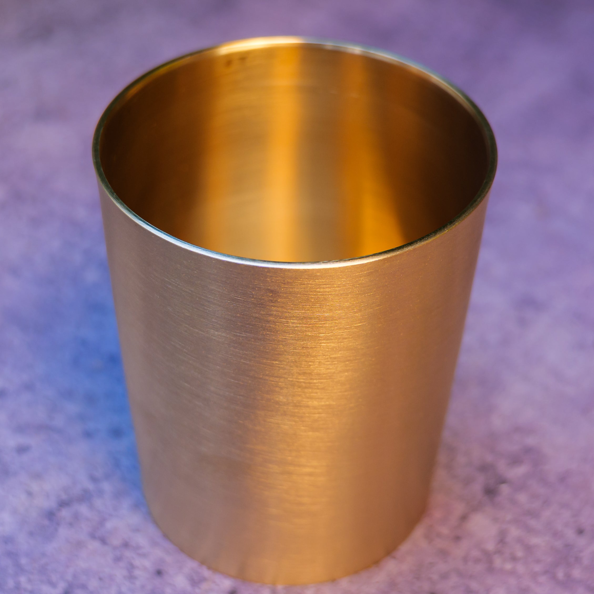 Ambi Pure 100% Lead Free Kansa Tumbler – 250 ML - For Ayurvedic Wellness