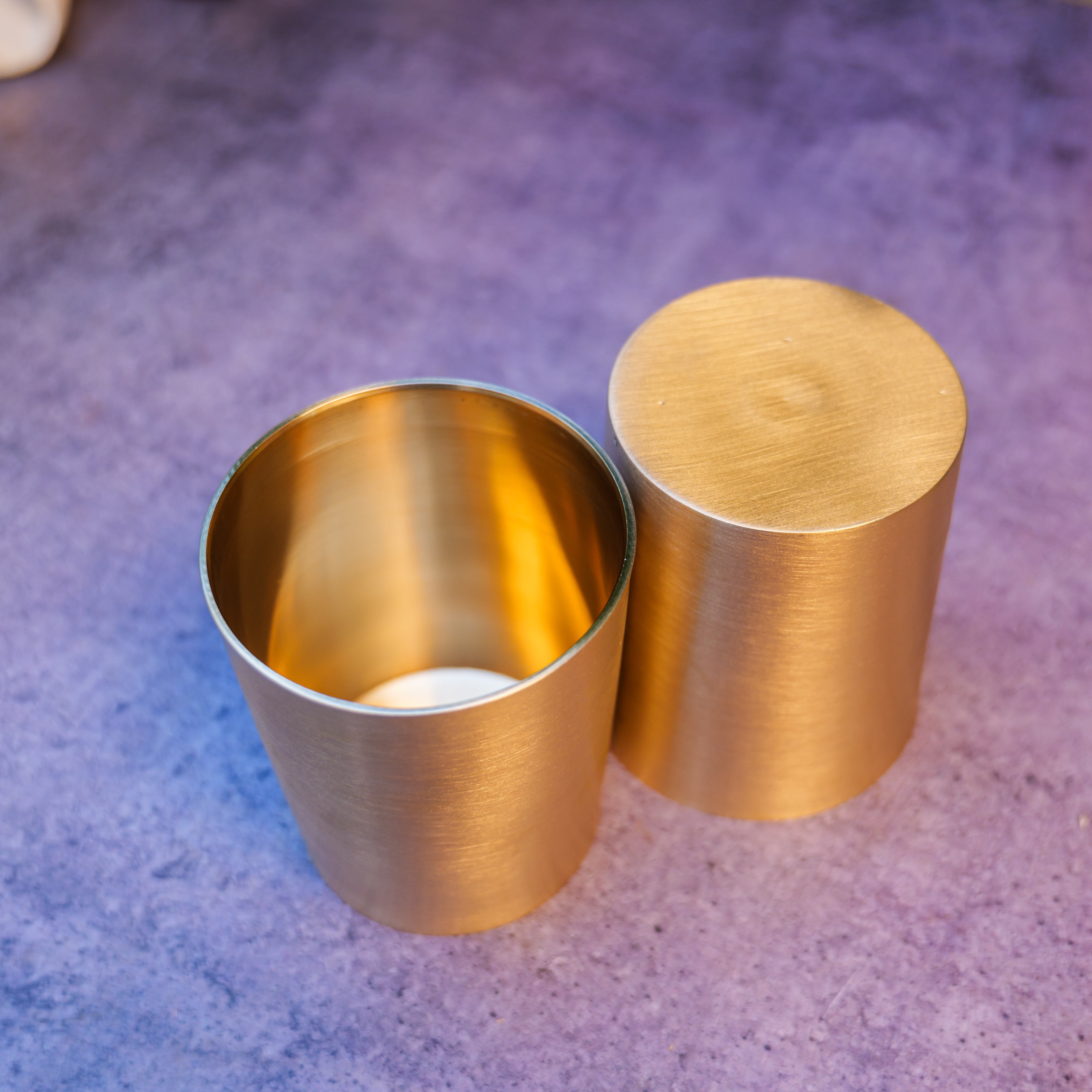 Ambi Pure 100% Lead Free Kansa Glass - Set of 2 - 250 ML each