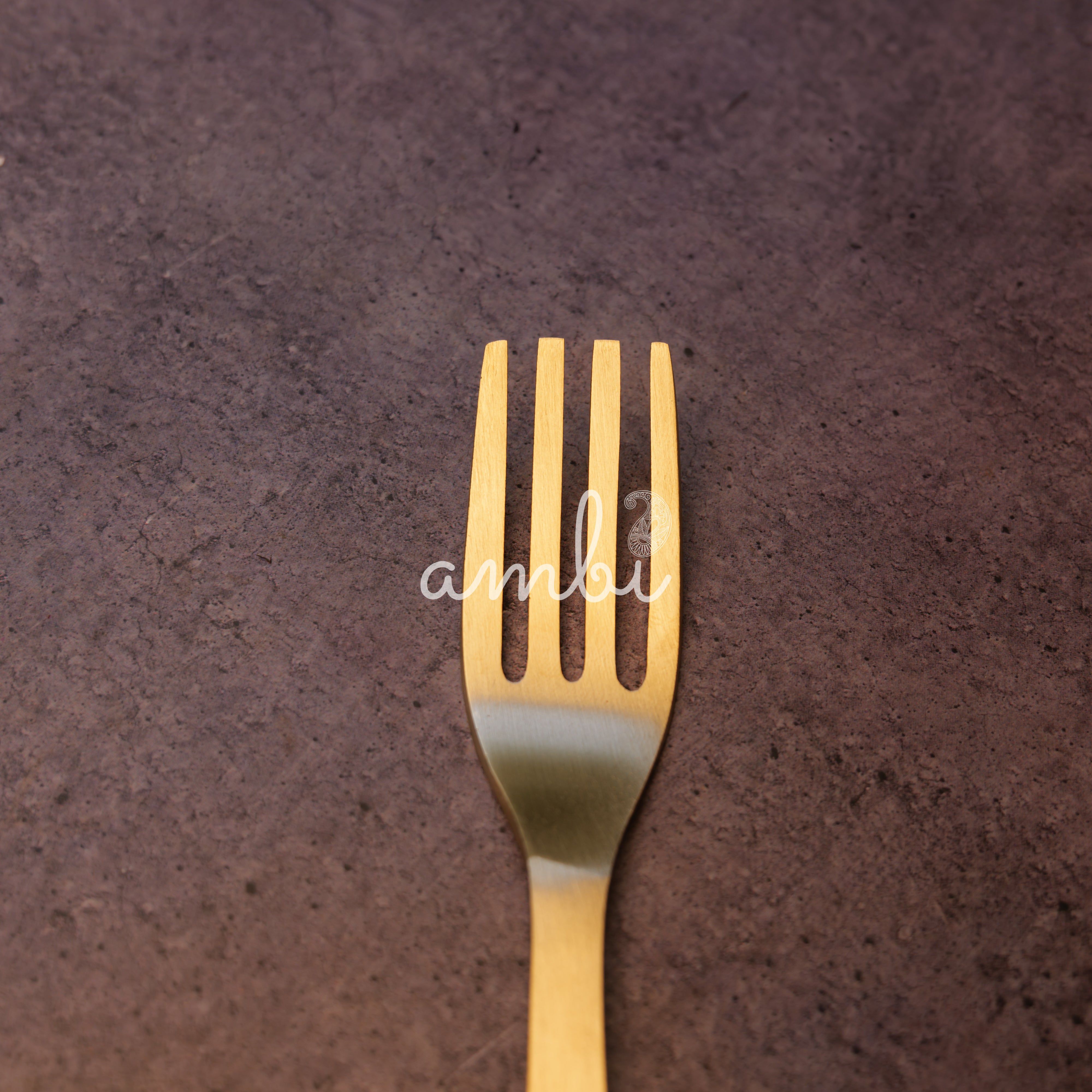 Ambi Pure 100% Lead Free Kansa Fork