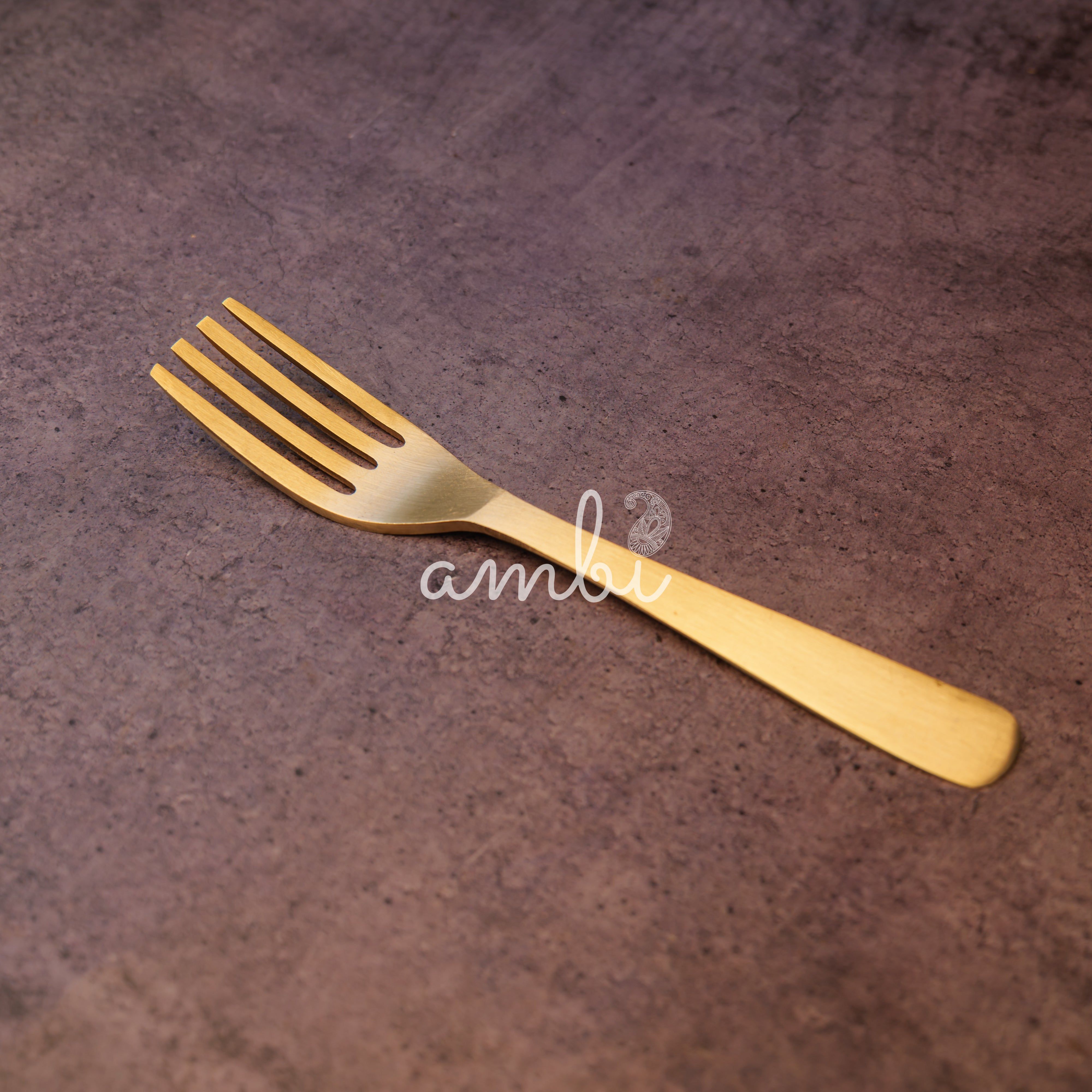 Ambi Pure 100% Lead Free Kansa Fork