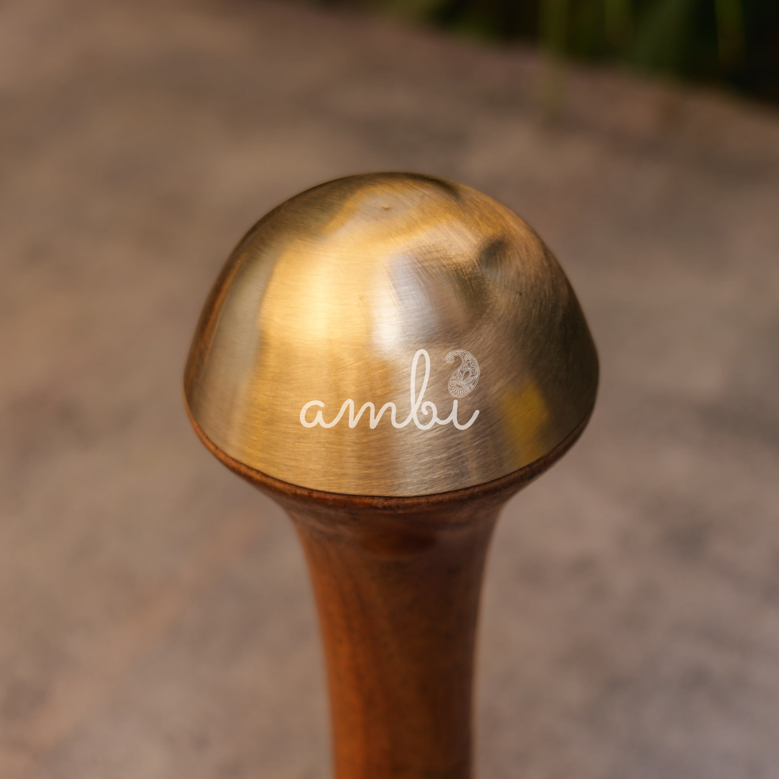 100% Lead Free Pure Kansa Wand Massager For Face and Body(Small)