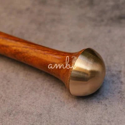 100% Lead Free Pure Kansa Wand Massager For Face and Body - 5.5 inch(Big)