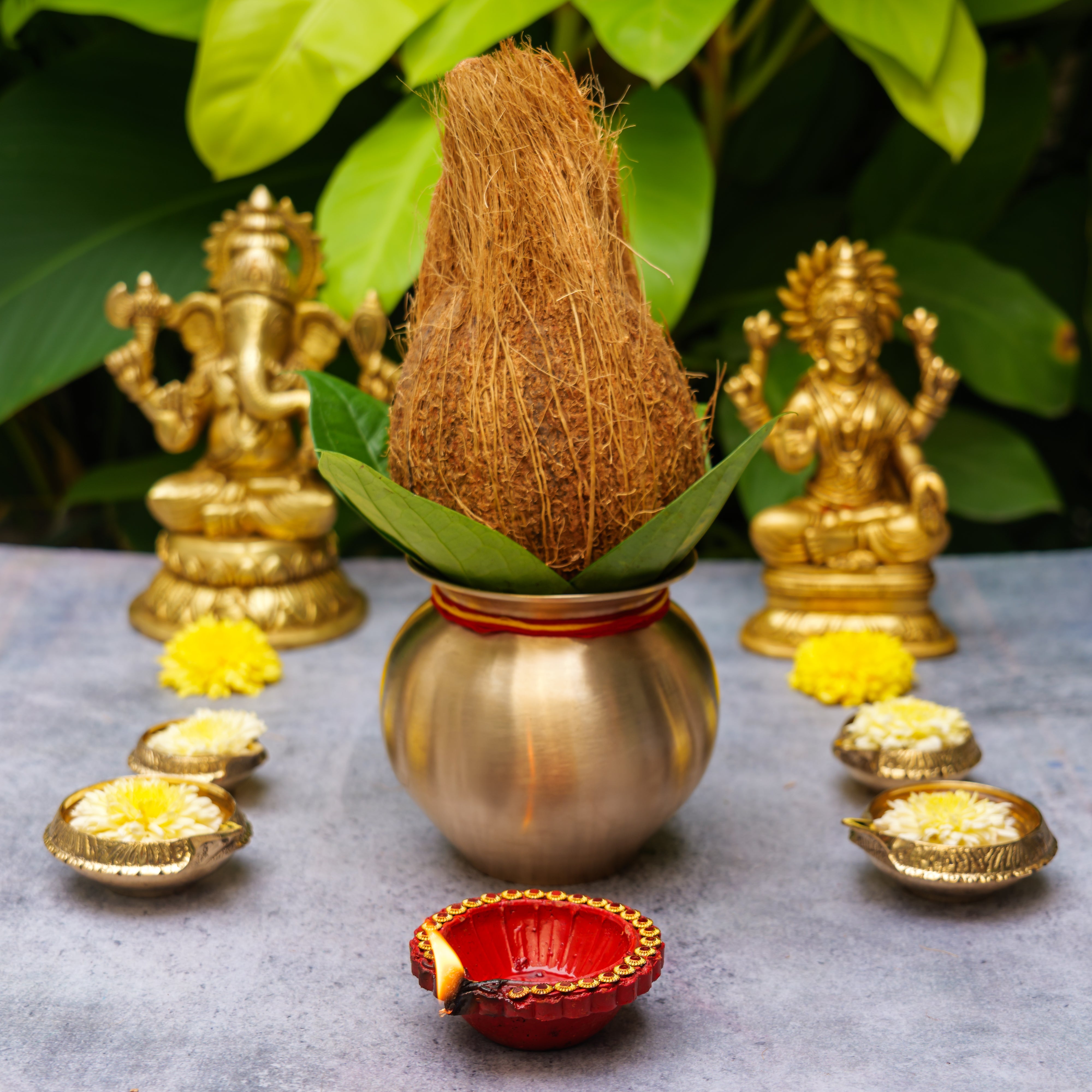 Pure 100% Lead Free Kansa Lota Kalash for Pooja or Water Storage - 690 ML