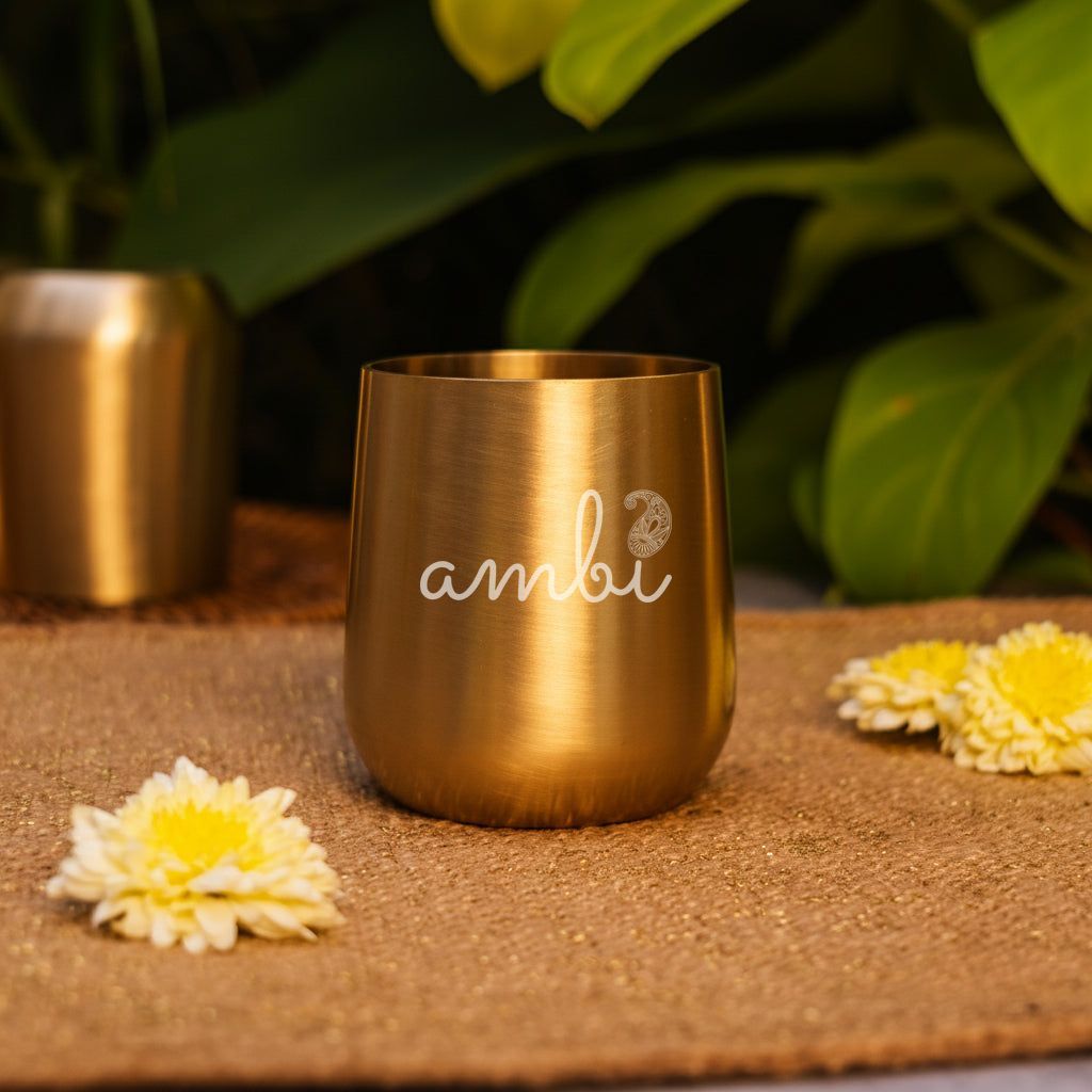 Ambi Pure Brass Urban Style Glass