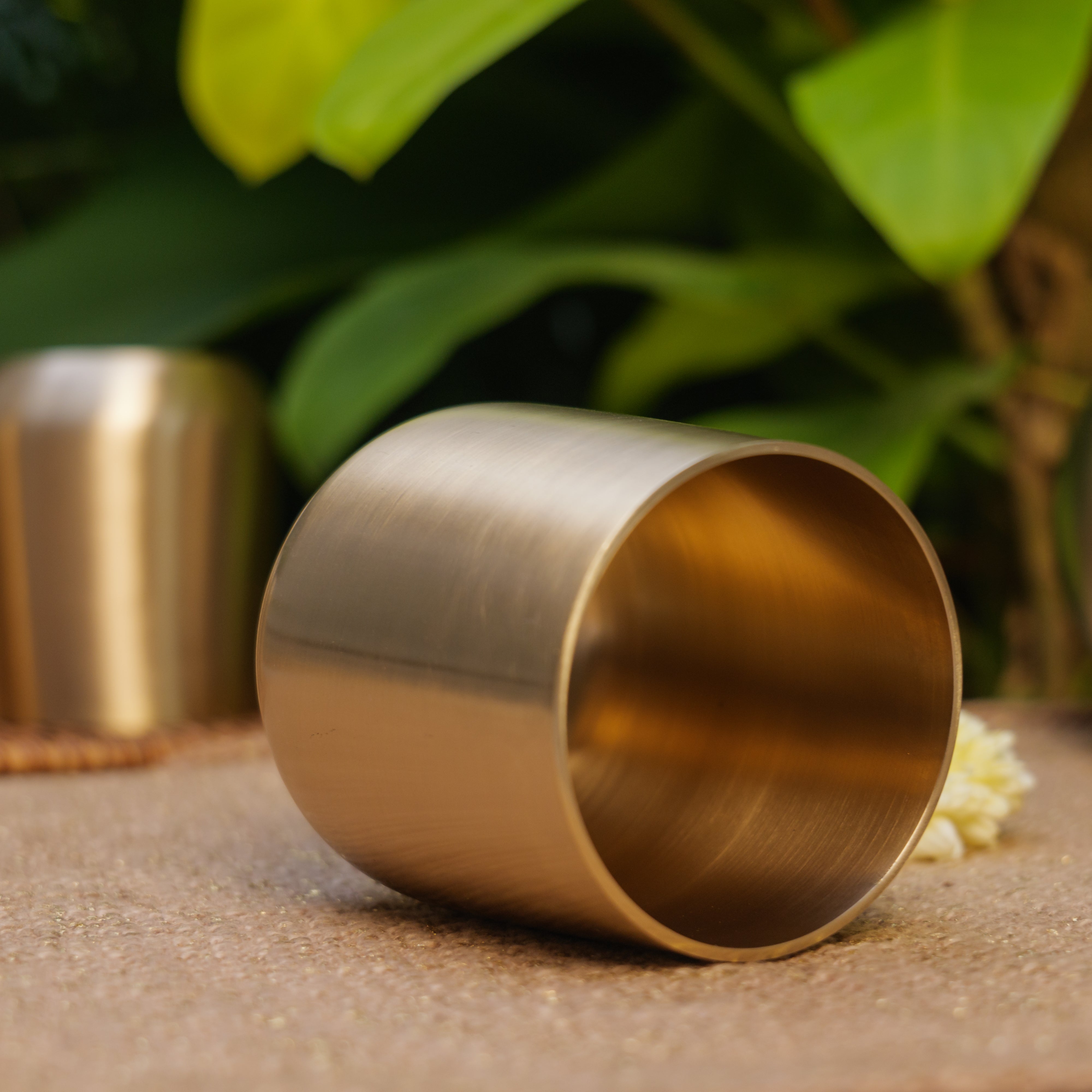 Ambi Pure Brass Urban Style Glass – Handcrafted Drinkware for Elegant Dining
