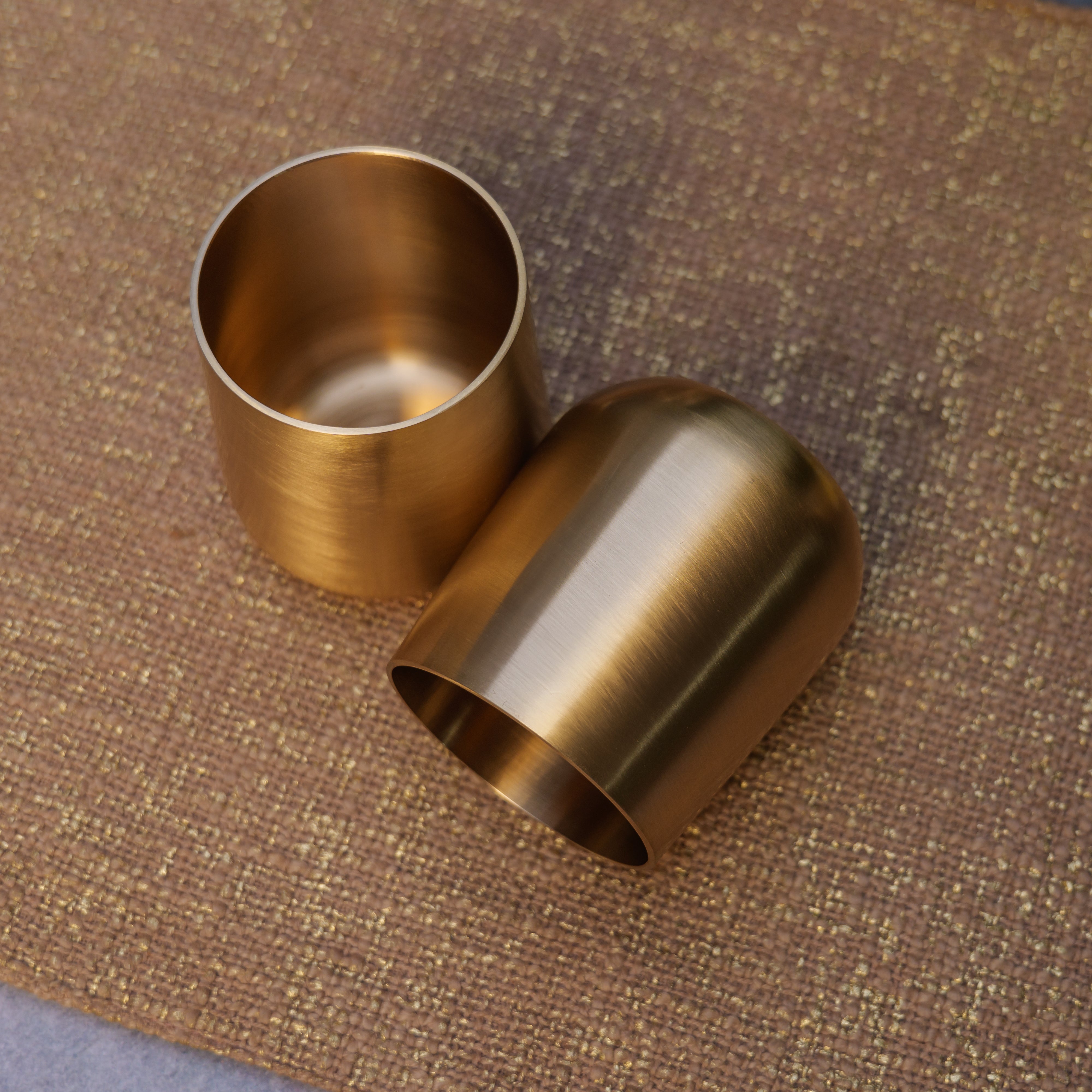 Ambi Pure Brass Urban Style Glass – Handcrafted Drinkware for Elegant Dining