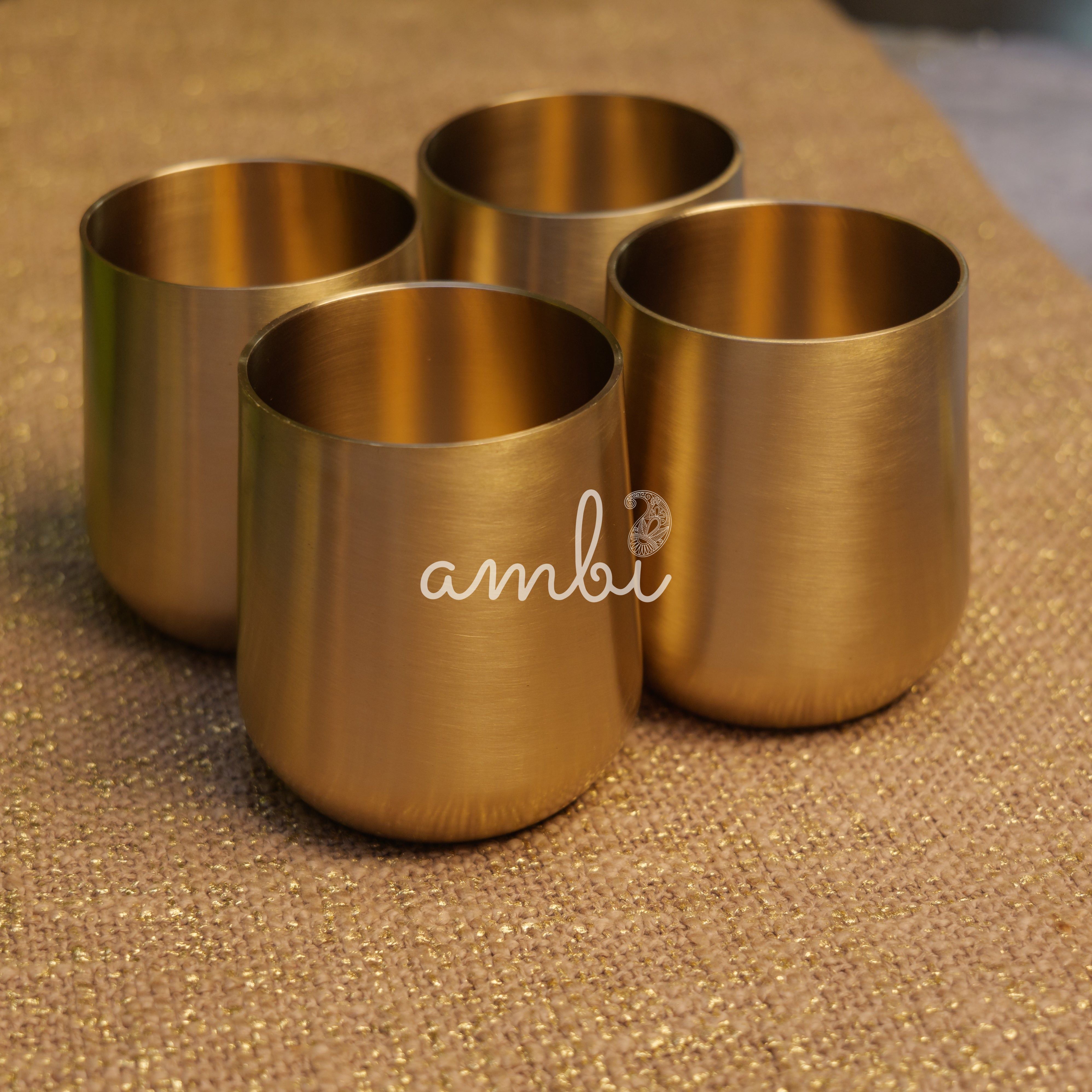 Ambi Pure Brass Urban Style Glass