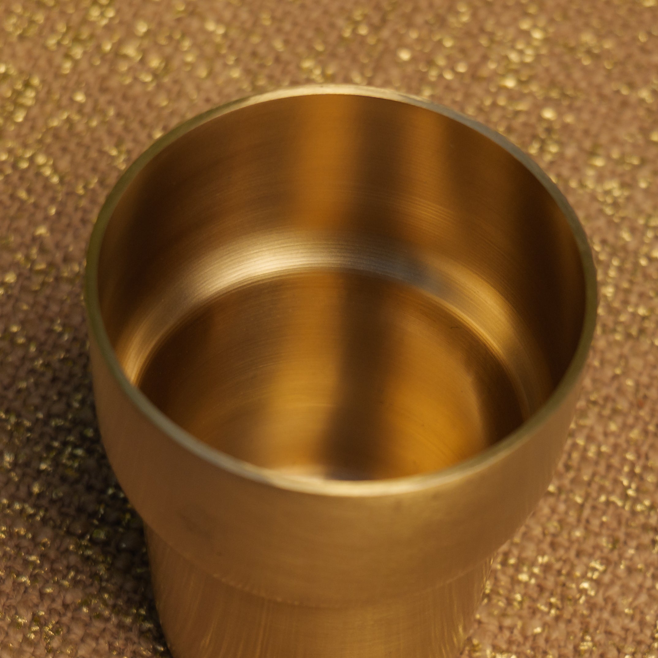 Ambi Pure Brass Designer Modern Glass - 300 ML Capacity - Heavy Make