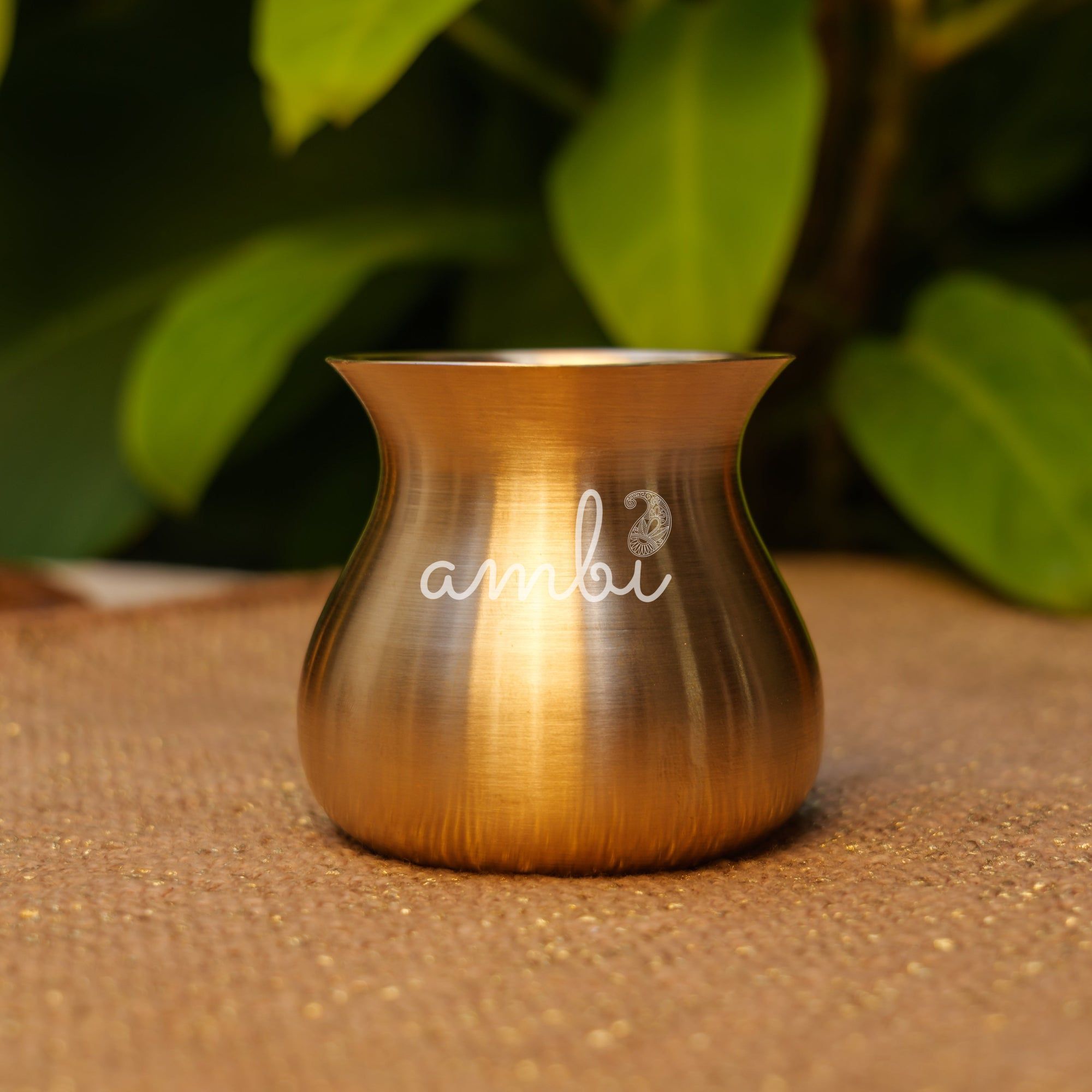 Ambi Pure 100% Lead Free Kansa Water Lota Pooja / Suryanamaskar - 250 ML