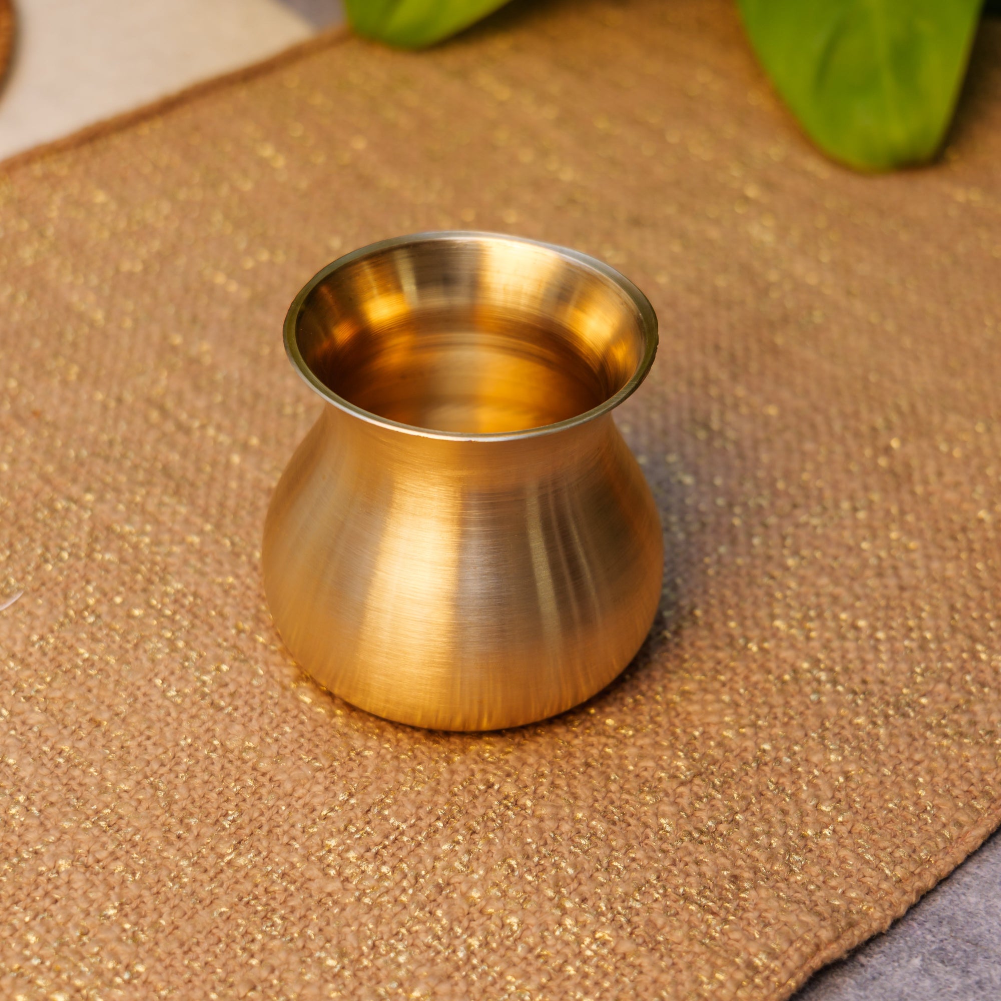 Ambi Pure 100% Lead Free Kansa Water Lota - 250 ML - Pooja / Suryanamaskar