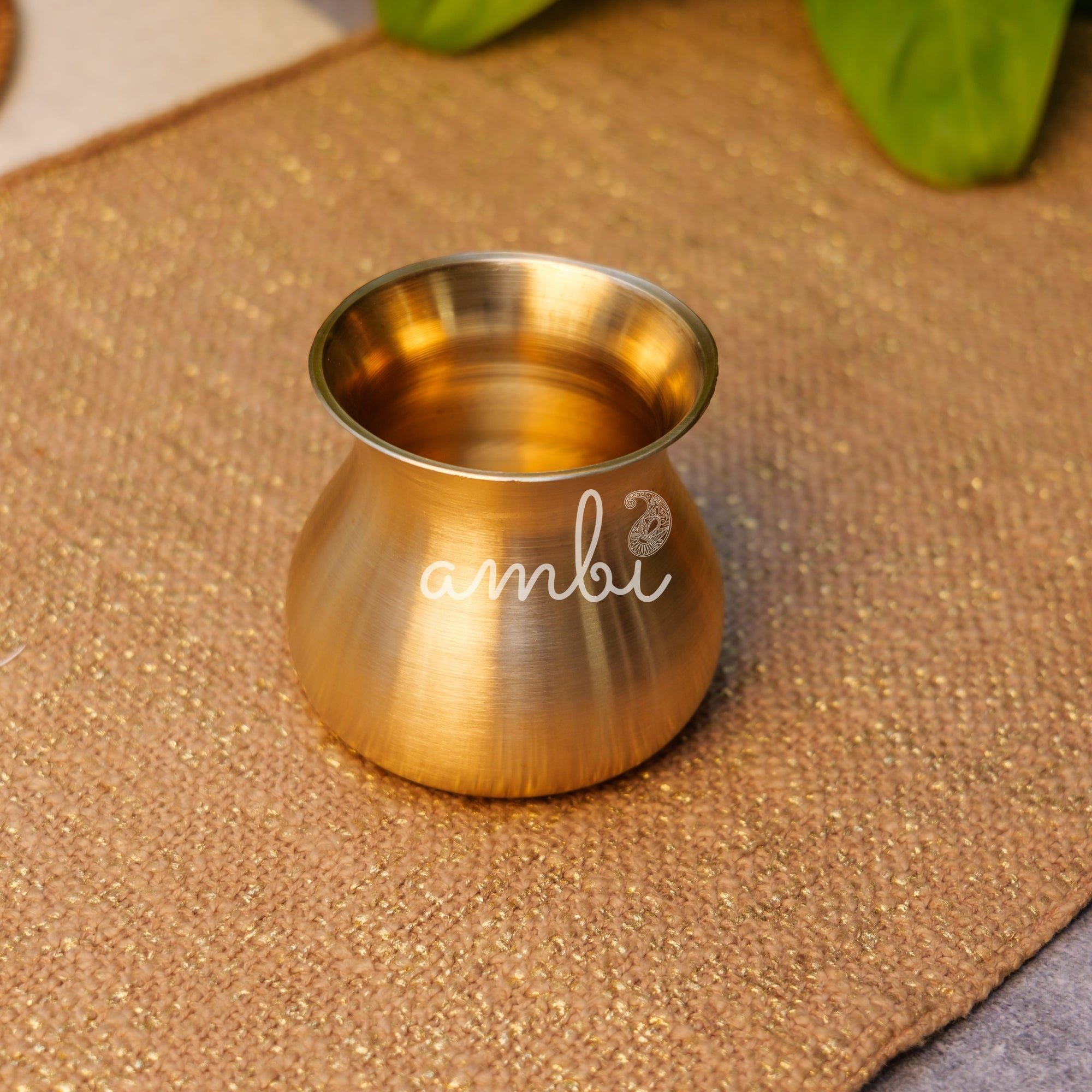 Ambi Pure 100% Lead Free Kansa Water Lota Pooja / Suryanamaskar - 250 ML