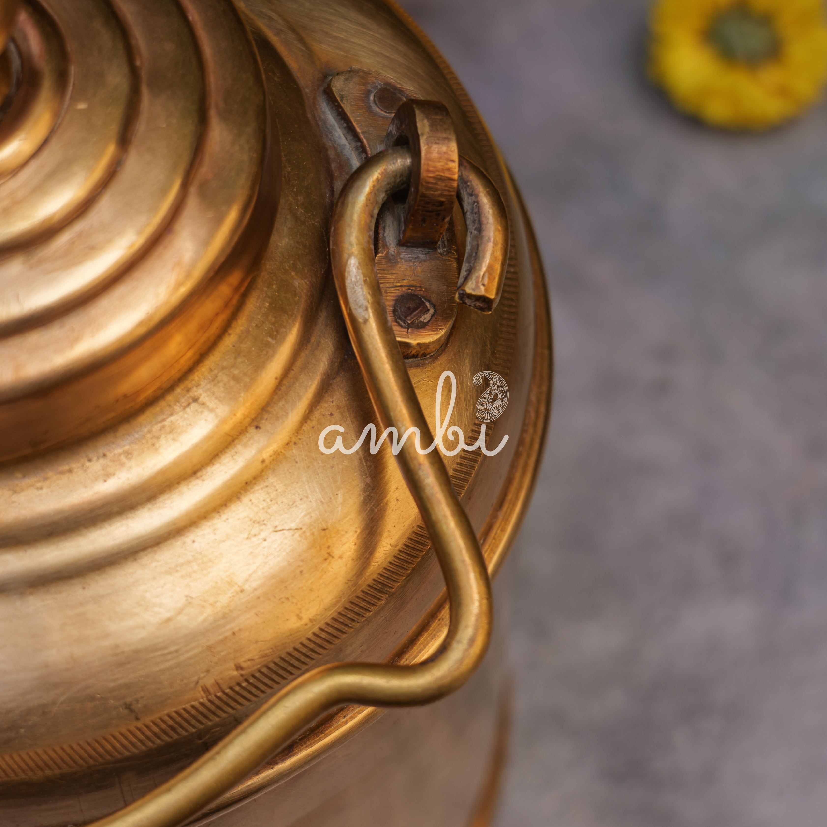 Vintage Brass Barni - 5 L - Heavy Make - Statement Piece