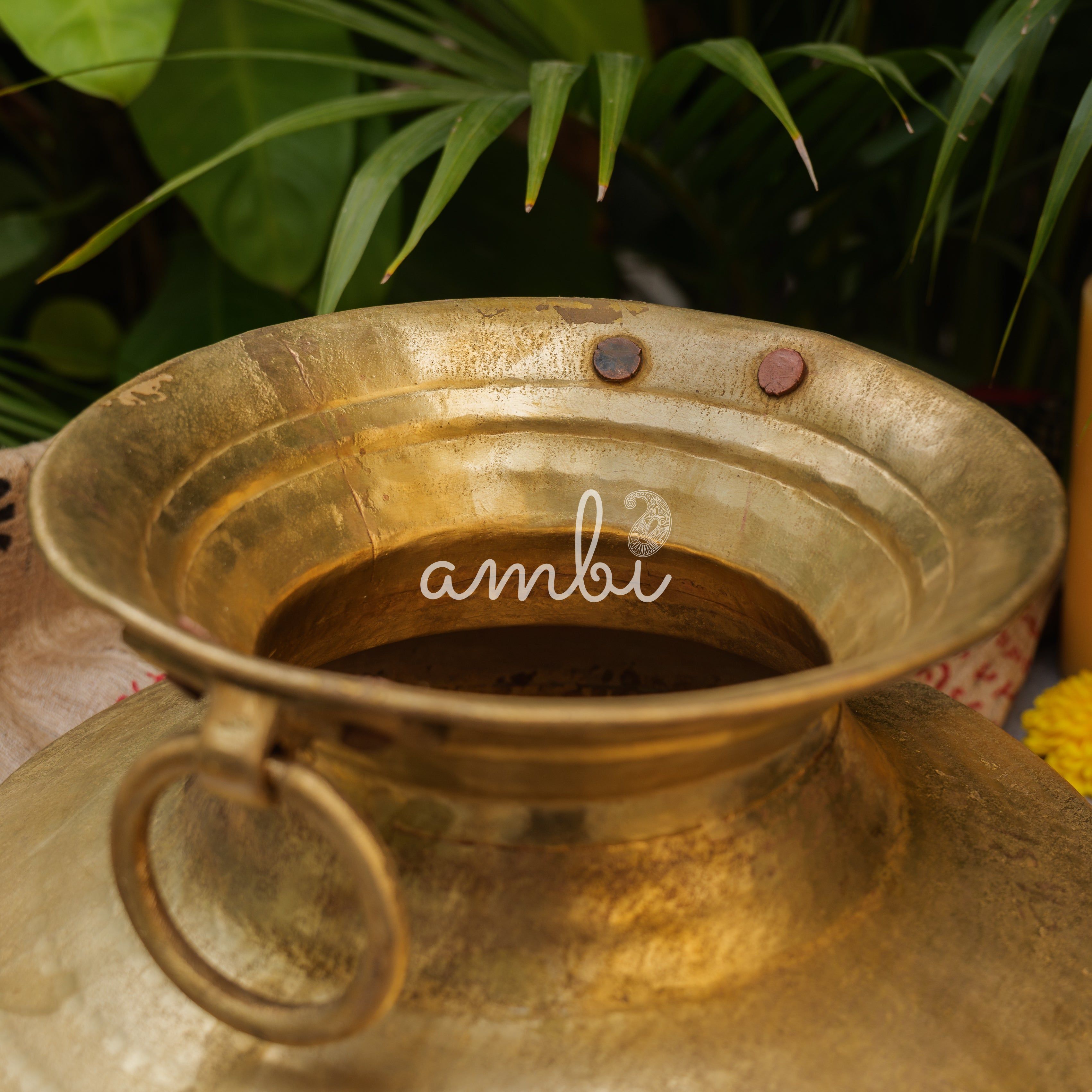 Vintage Water Mataka with Hooks - 3 L - Planter / Vase