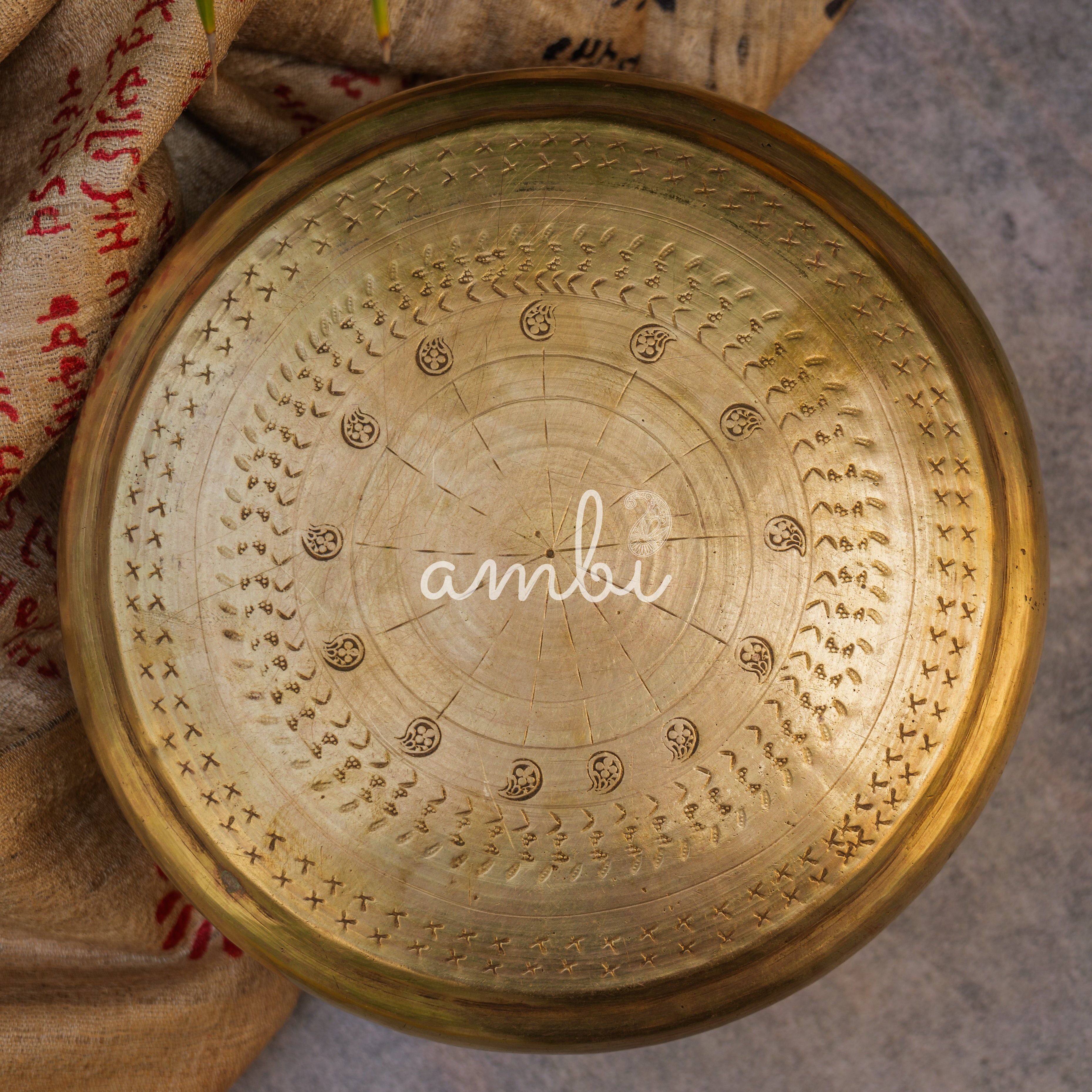 Heritage Vintage Storage Roti Box - Small - with Intricate Design