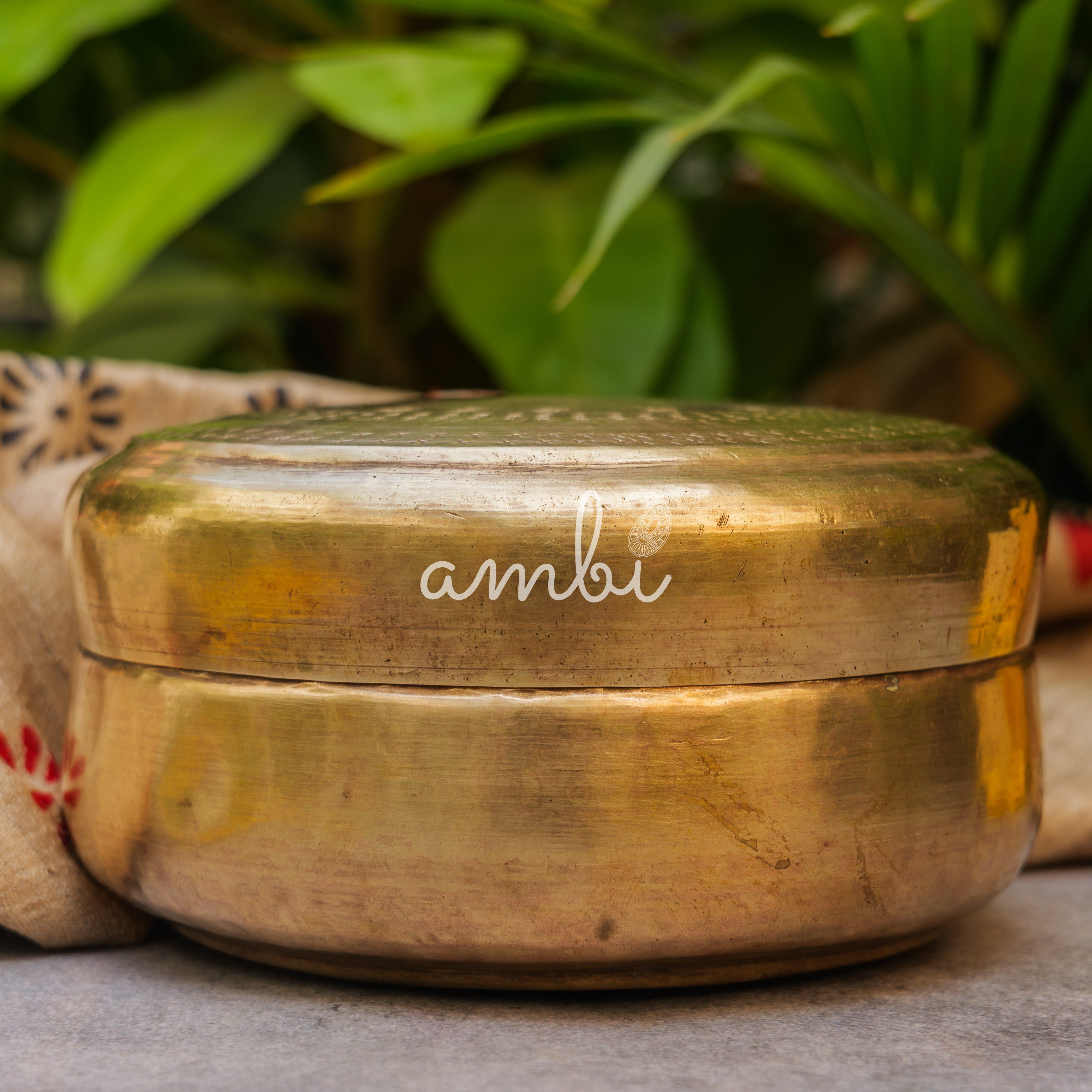 Heritage Vintage Storage Roti Box - Small - with Intricate Design