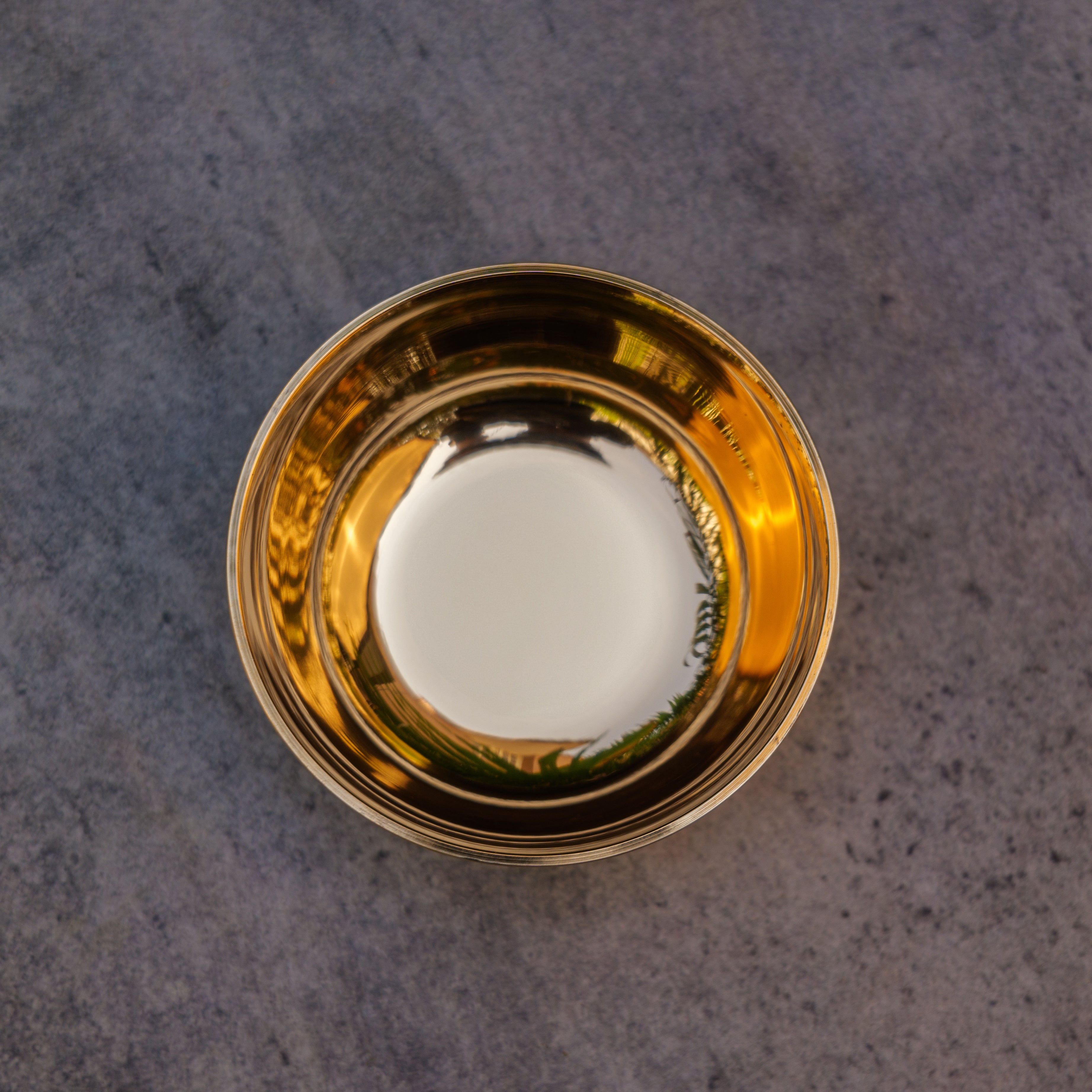 AMBI Lead Free 100% Pure Kansa Small Katori / Bowl - Polished Finish 4 Inches - 260 ML