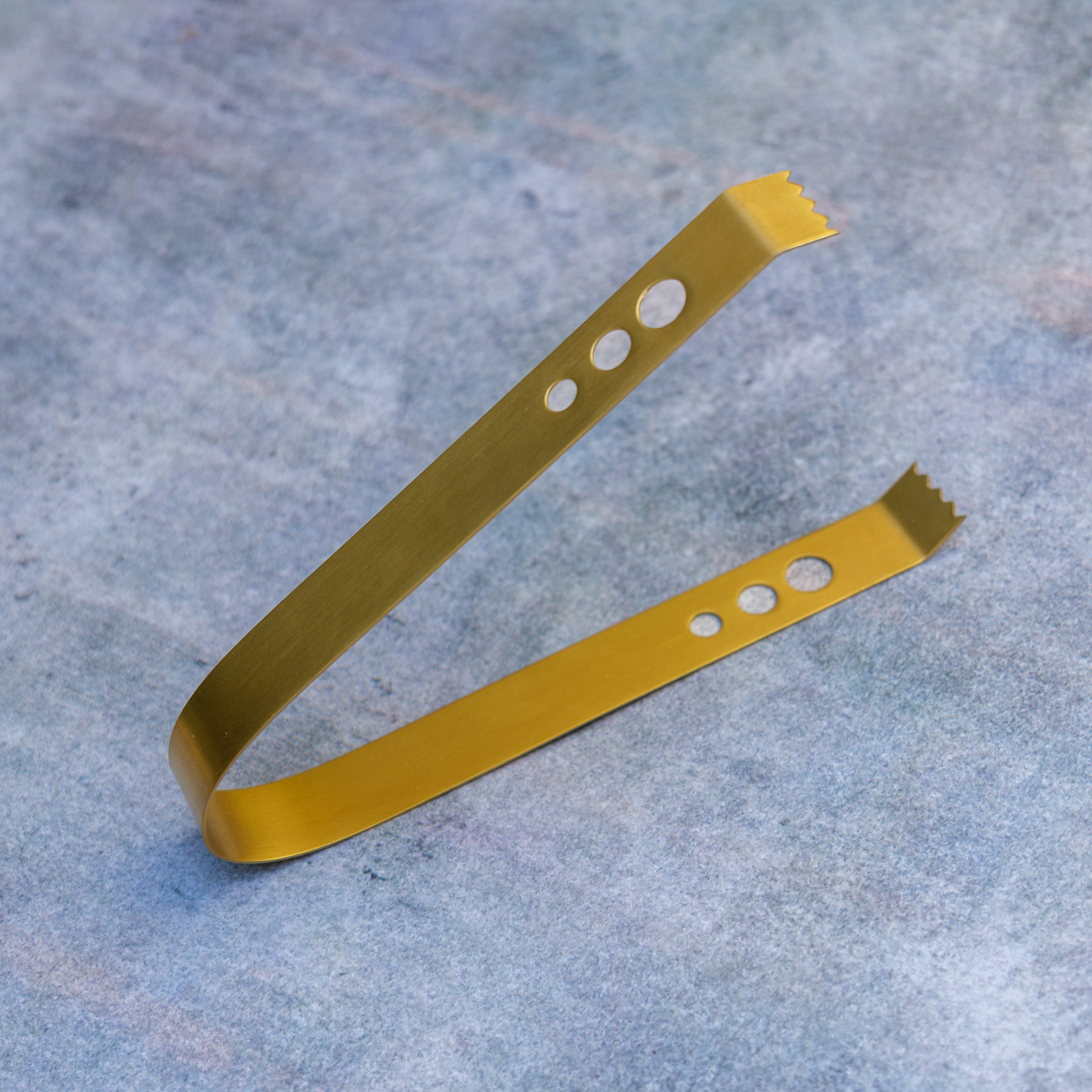 Ambi Pure Brass Luxe Ice Tongs