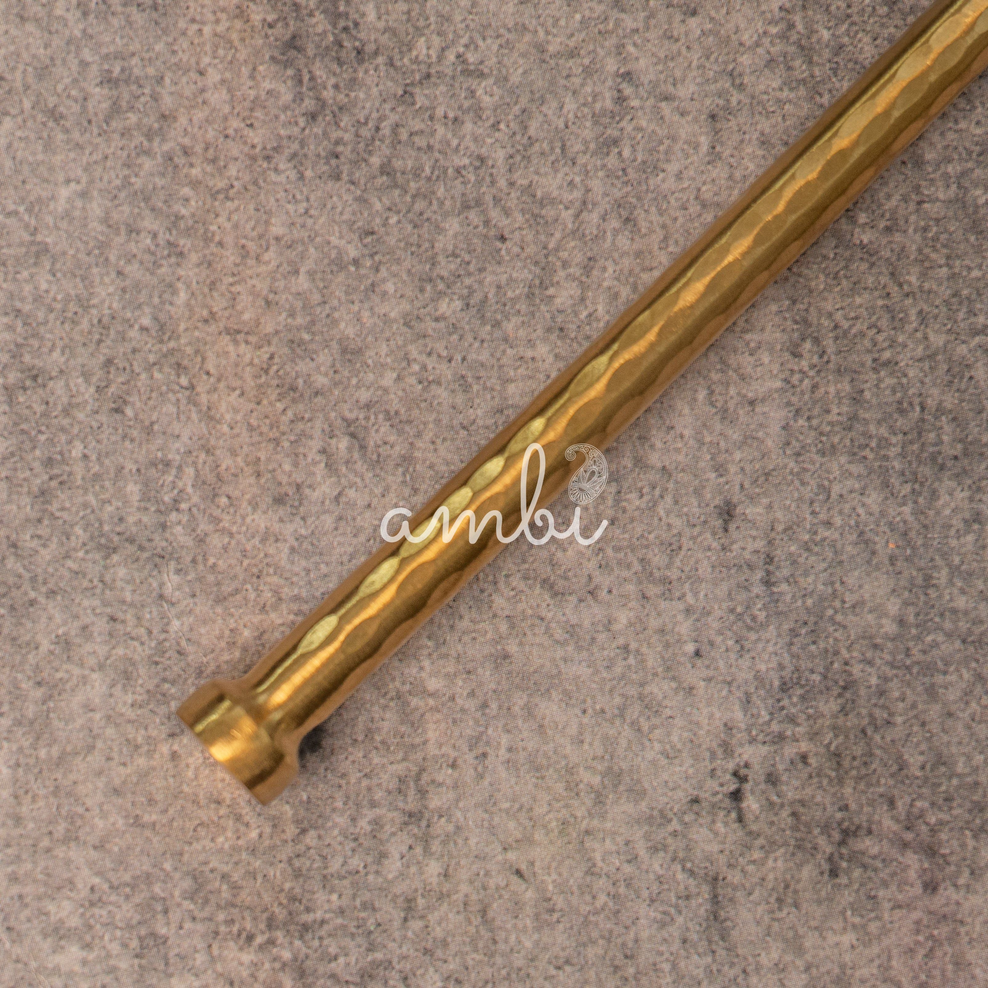 Exquisite Brass Cheese Knives Cutlery Set of 3