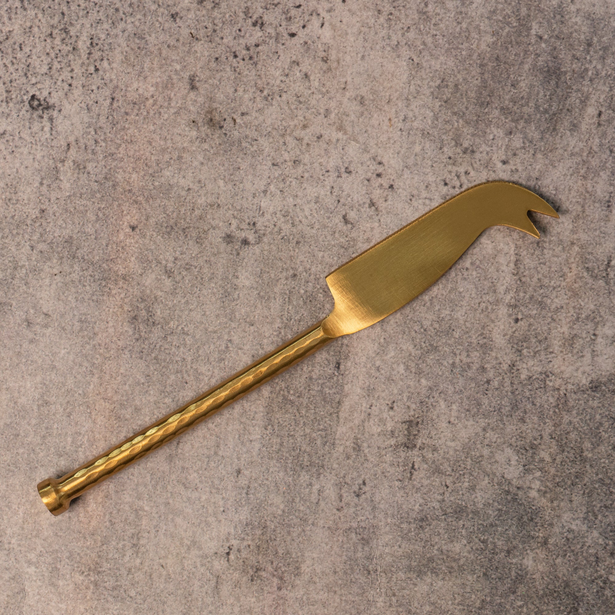 Exquisite Brass Cheese Knives Cutlery Set of 3