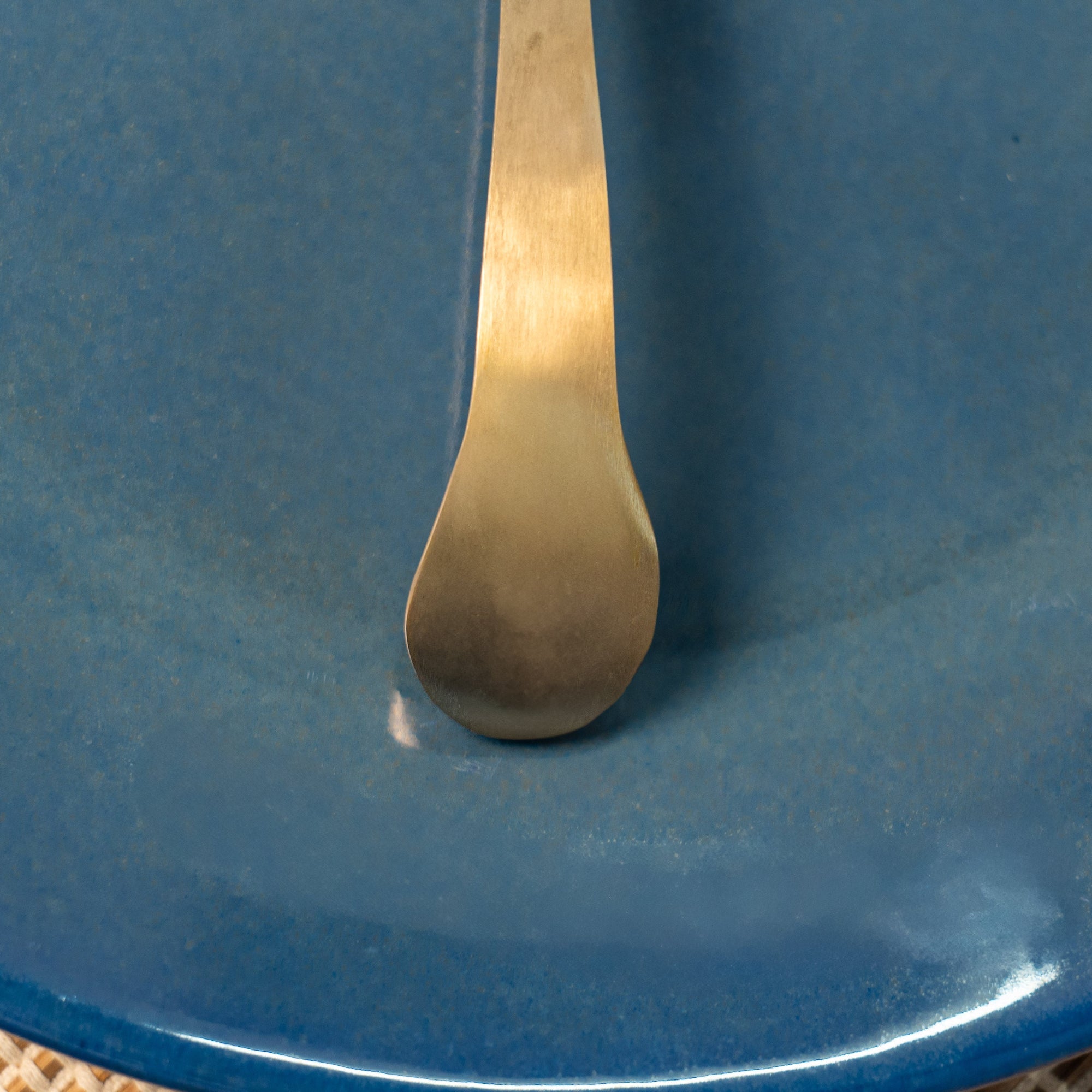 Ambi Lead Free 100% Pure Heavy Kansa Serving Ladle(Small)