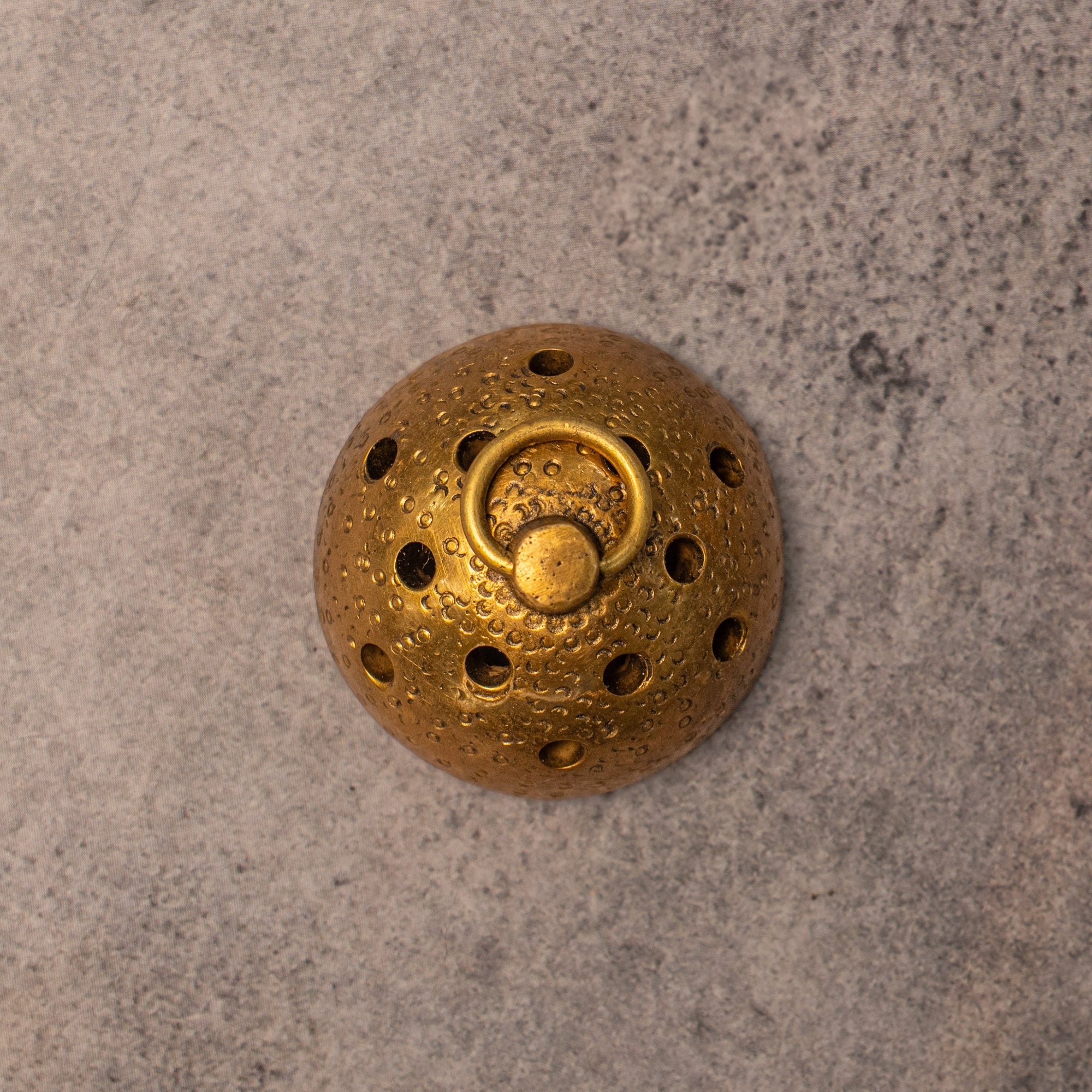 Ambi Pure Brass Dhoop Dani Incense Burner Lotus Shaped