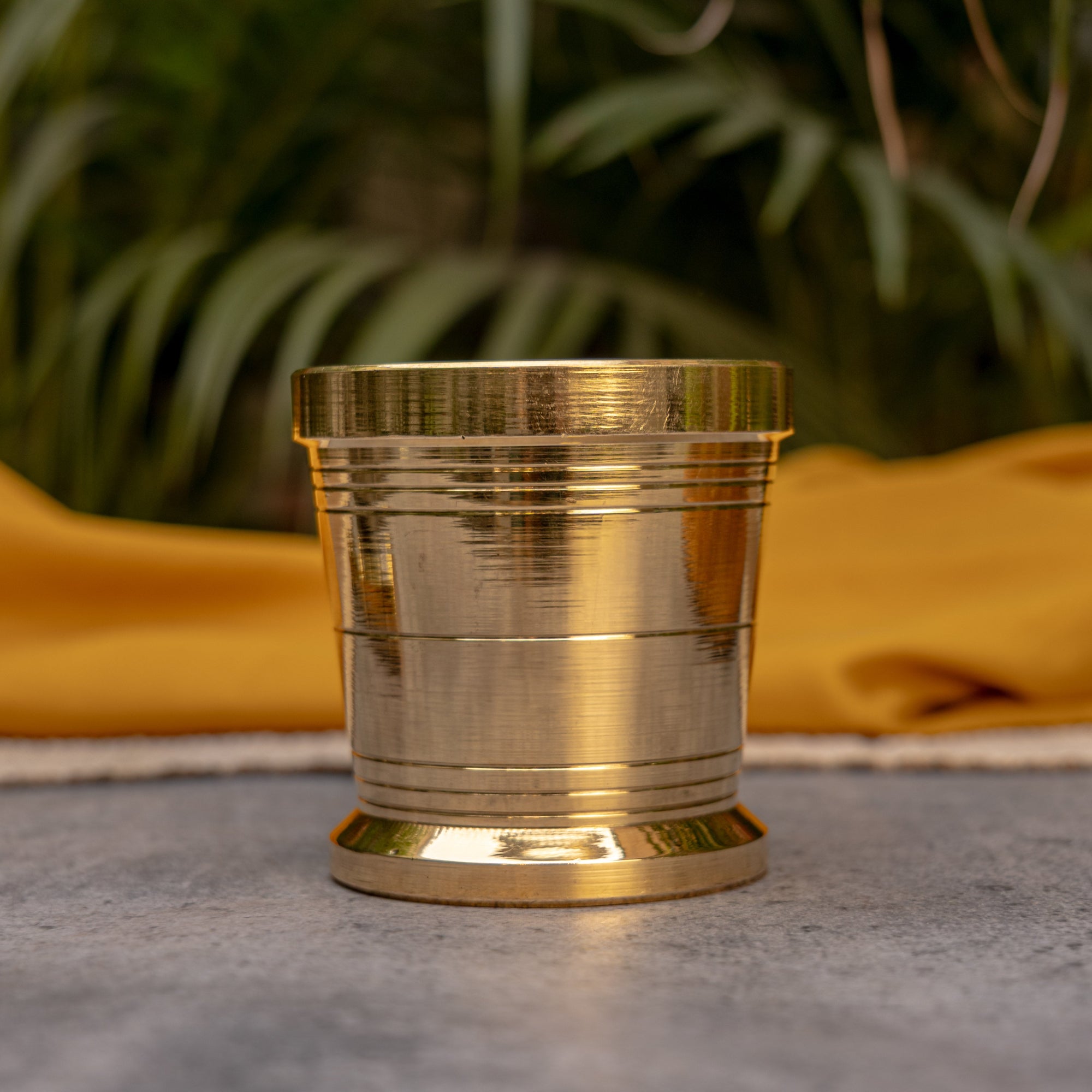 Ambi Brass Utensils Mortar and Pestle (Imamdasta)