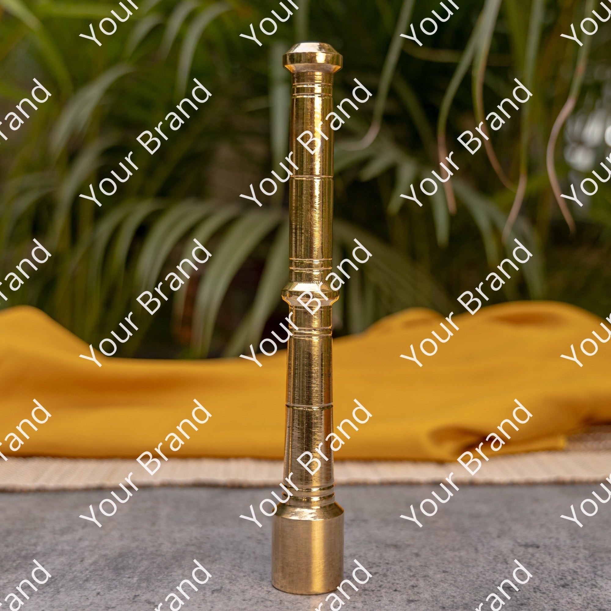 Ambi Brass Utensils Mortar and Pestle (Imamdasta)
