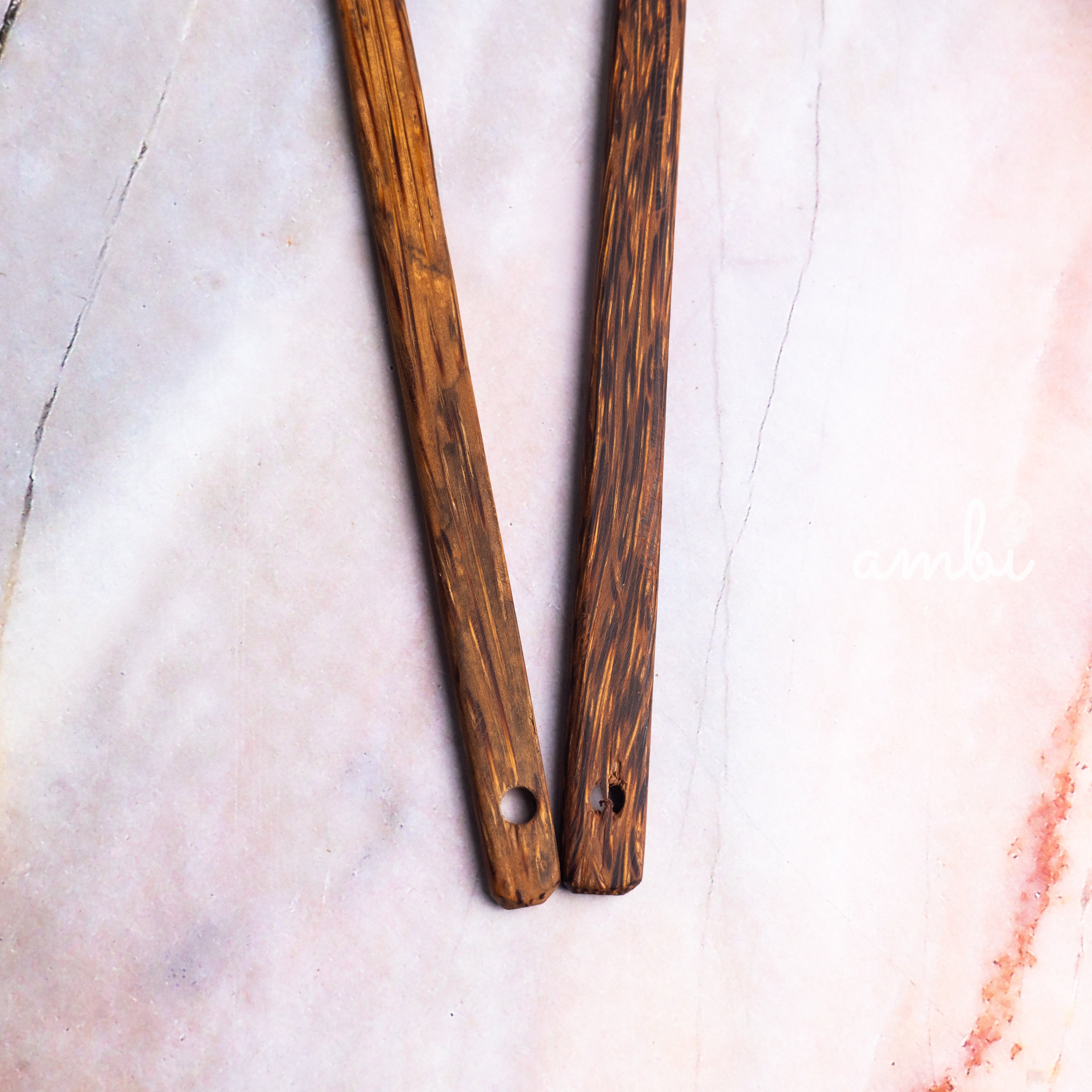 Coconut Shell Table Spoon - Set of 2 (Spade)