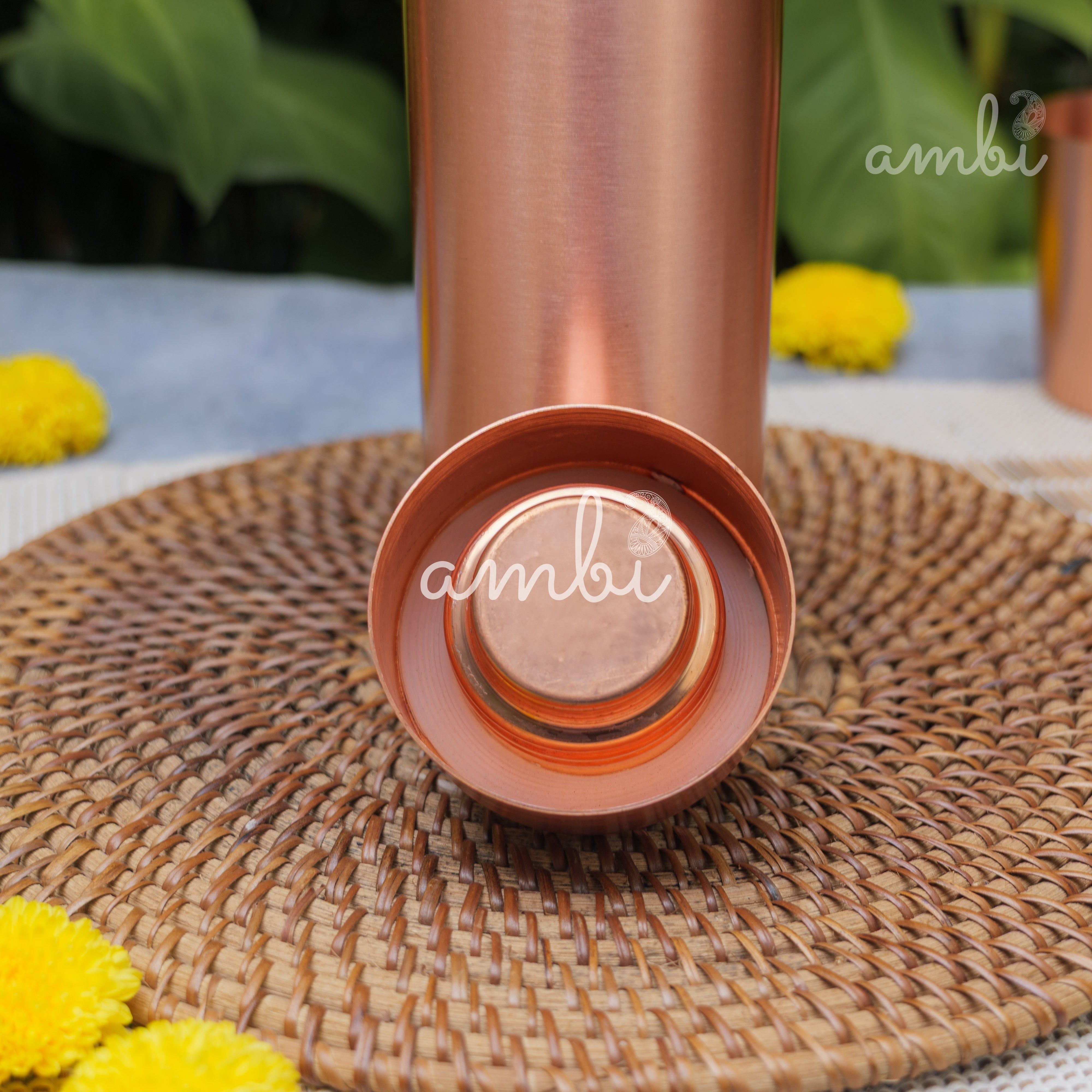 Ambi Pure Heavy Make Classy Copper Water Bottle - 700 ML