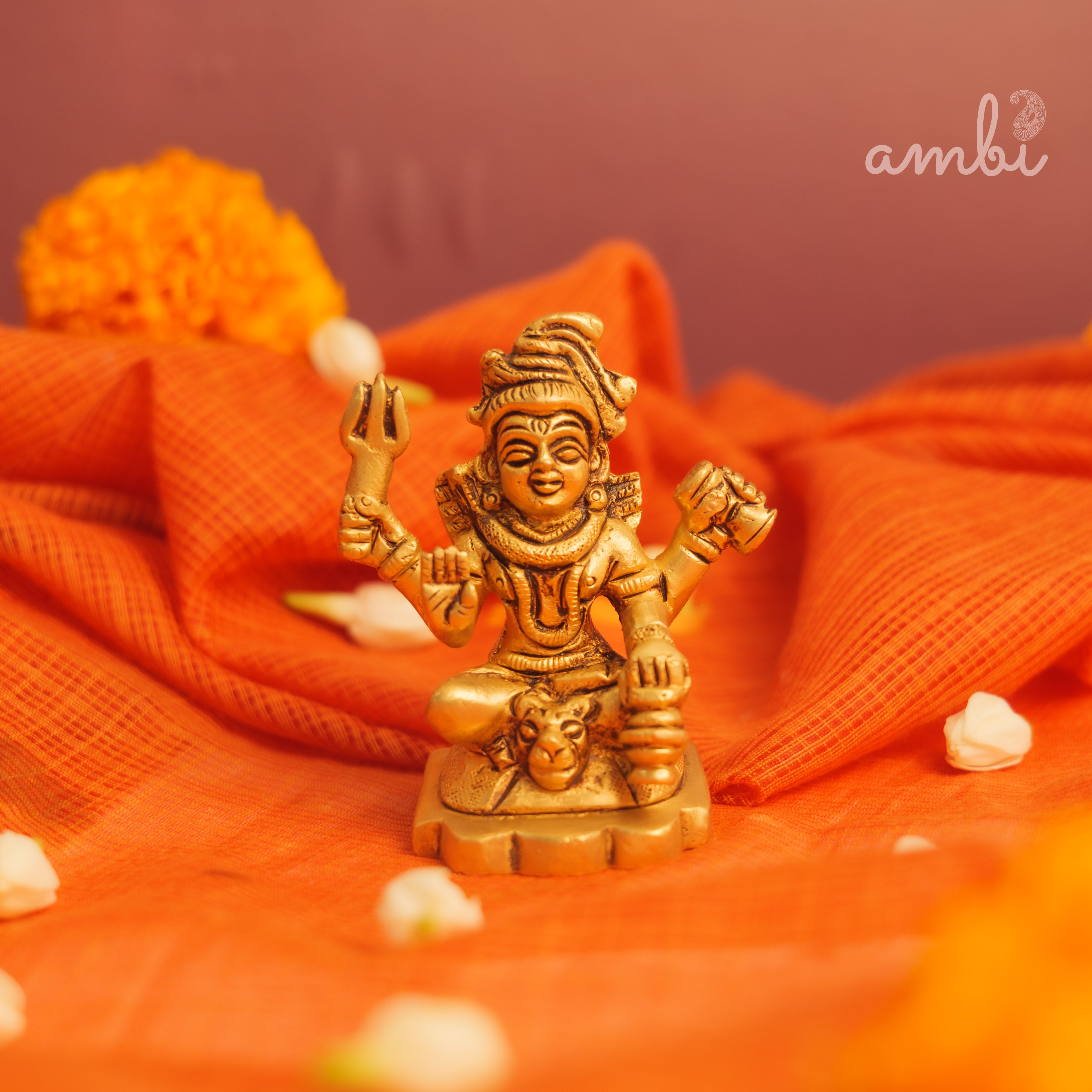 Pure Brass Shivji Idol Giftbox