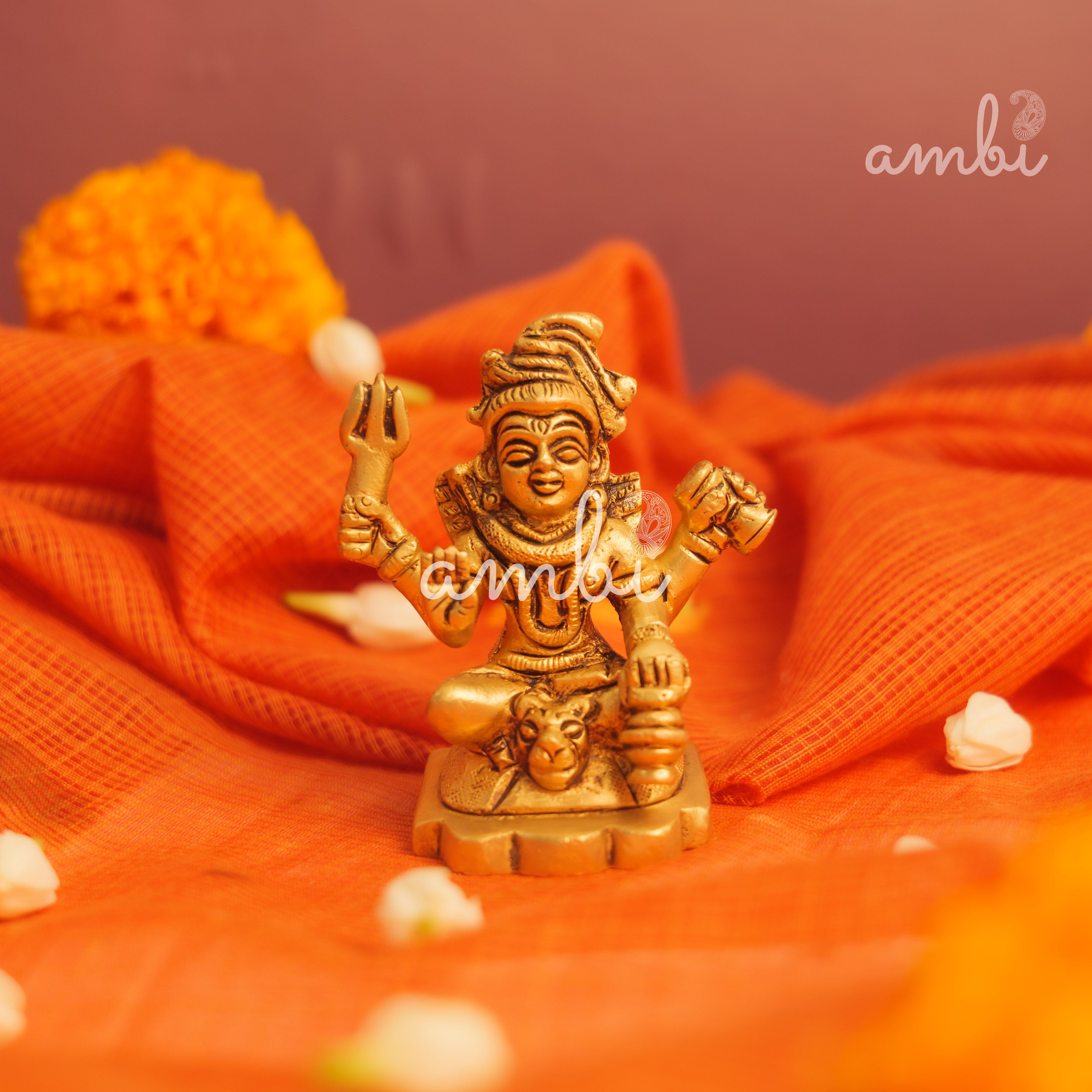 Pure Brass Shivji Idol Giftbox