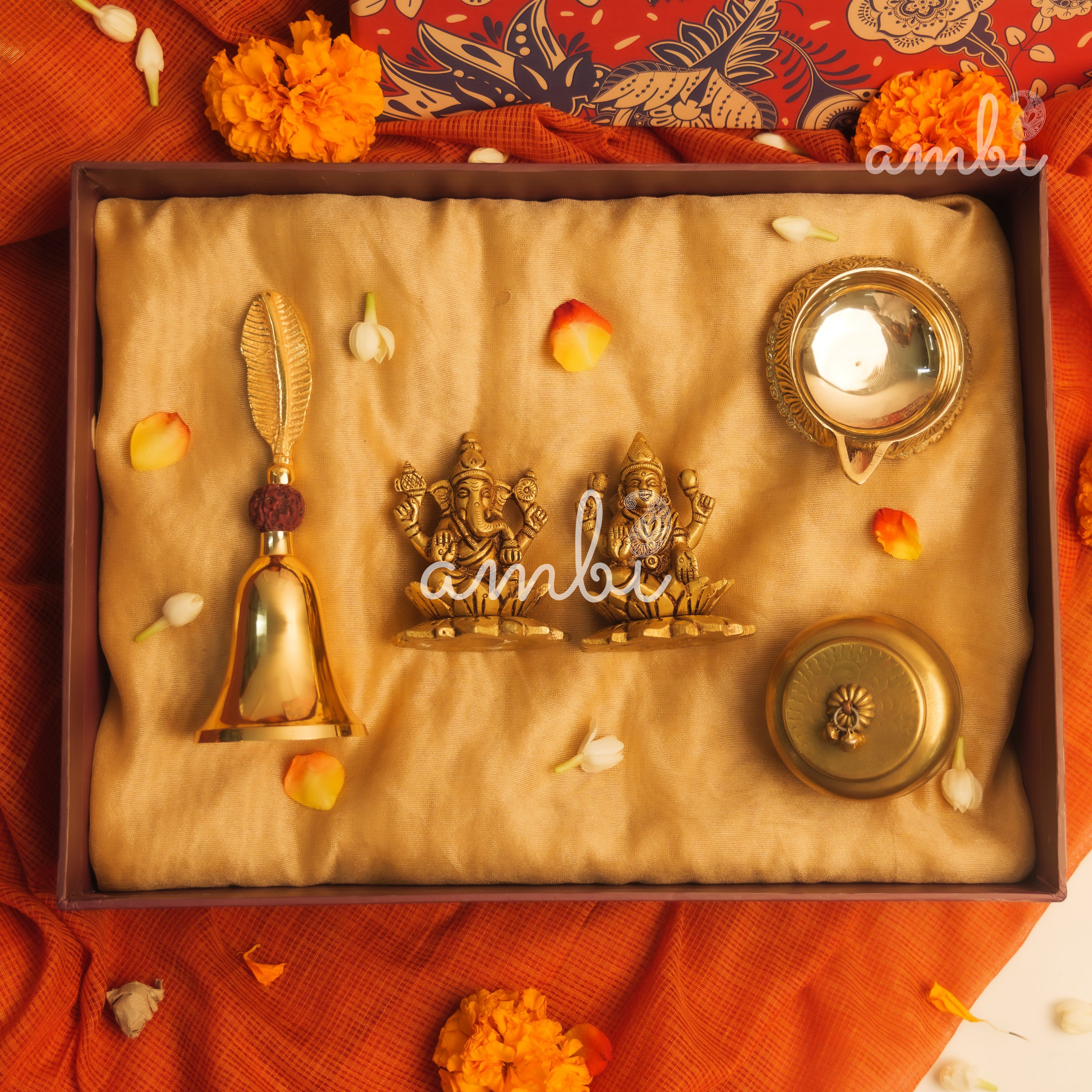 Pure Brass Idols - Customisable Gift Box